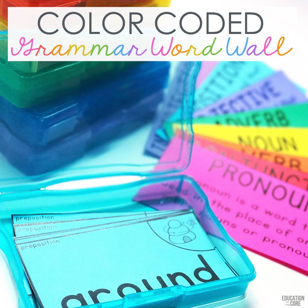 It's here!!! Our Color Coded... - Education to the Core