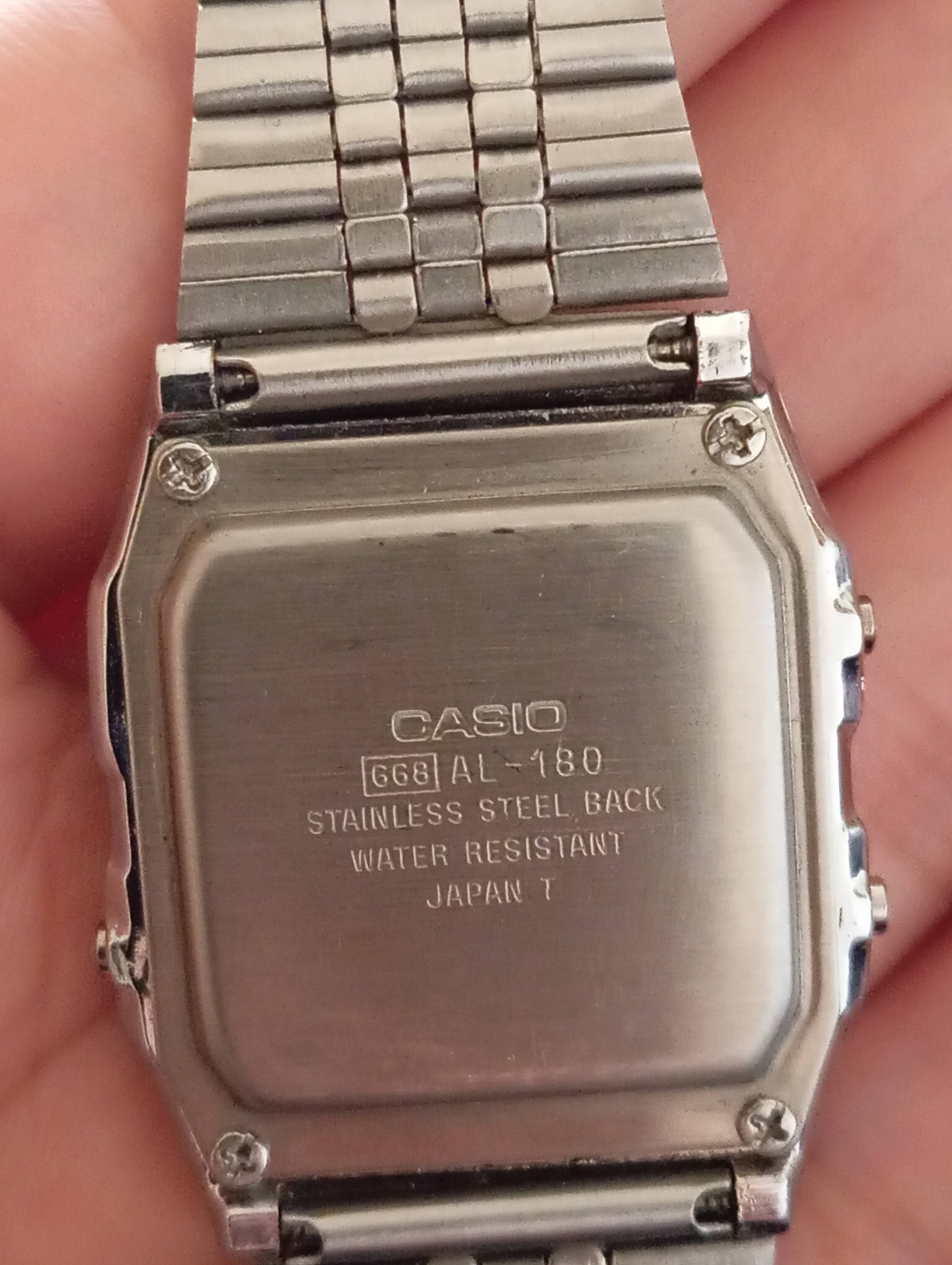 Which Casio AL-180 668 model is authentic?