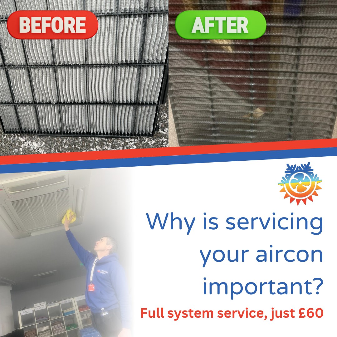 Leicester - 🌀 The Importance of Regular Aircon Servicing 🌀 This week ...