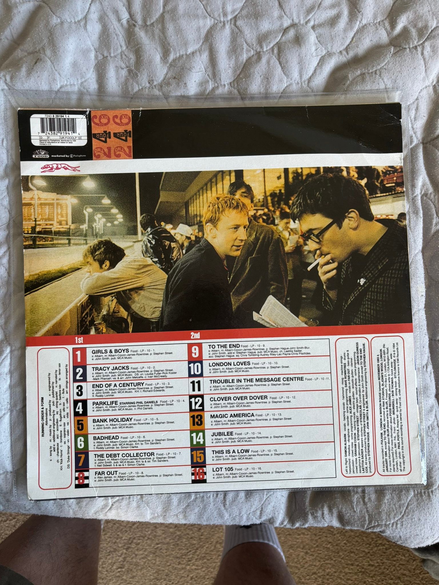 What is this rare blue copy of Blur
