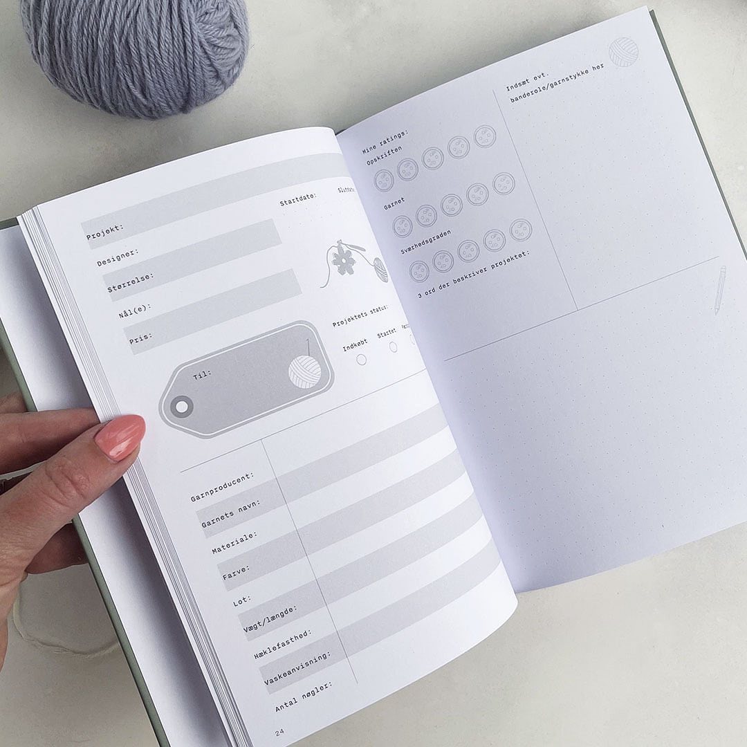 Notekit - Barnets bog (i ringbind) fra WITHWHITE er til dig, der gerne ...