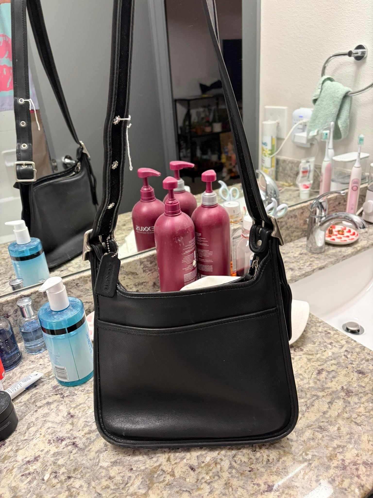 Is this vintage Coach Legacy Zip Shoulder Bag a good find?