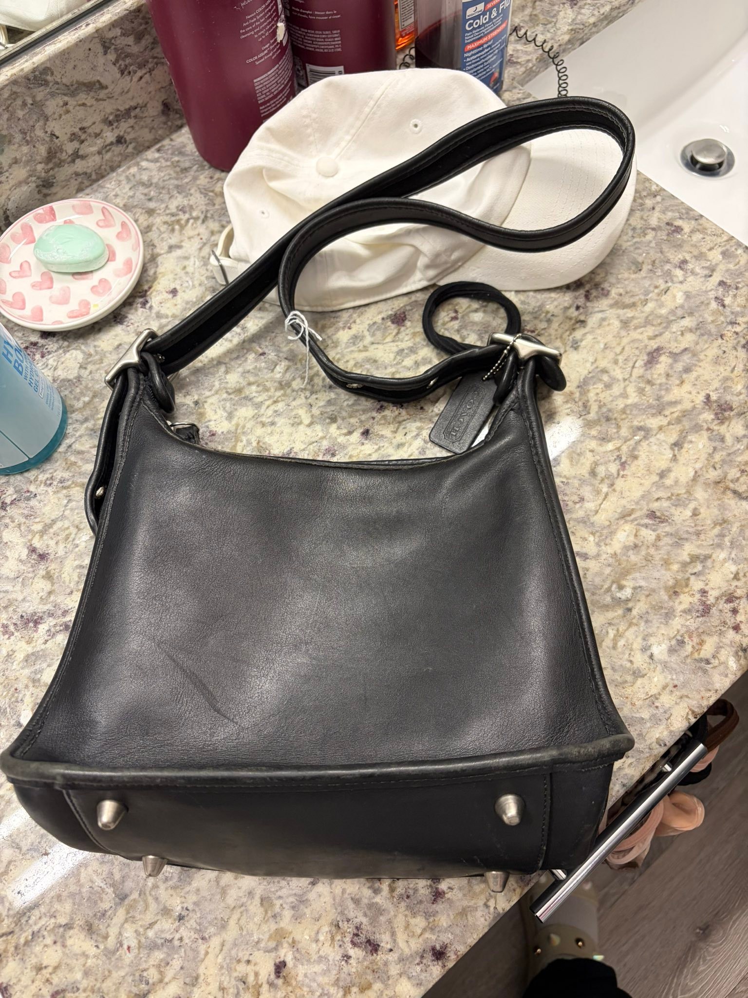 Is this vintage Coach Legacy Zip Shoulder Bag a good find?