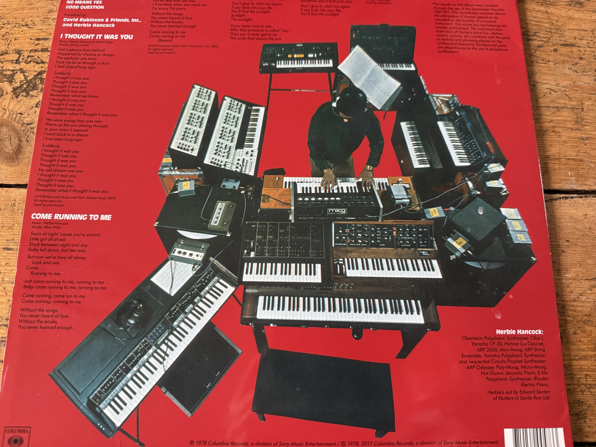 Herbie Hancock's 1978 synth setup recreation