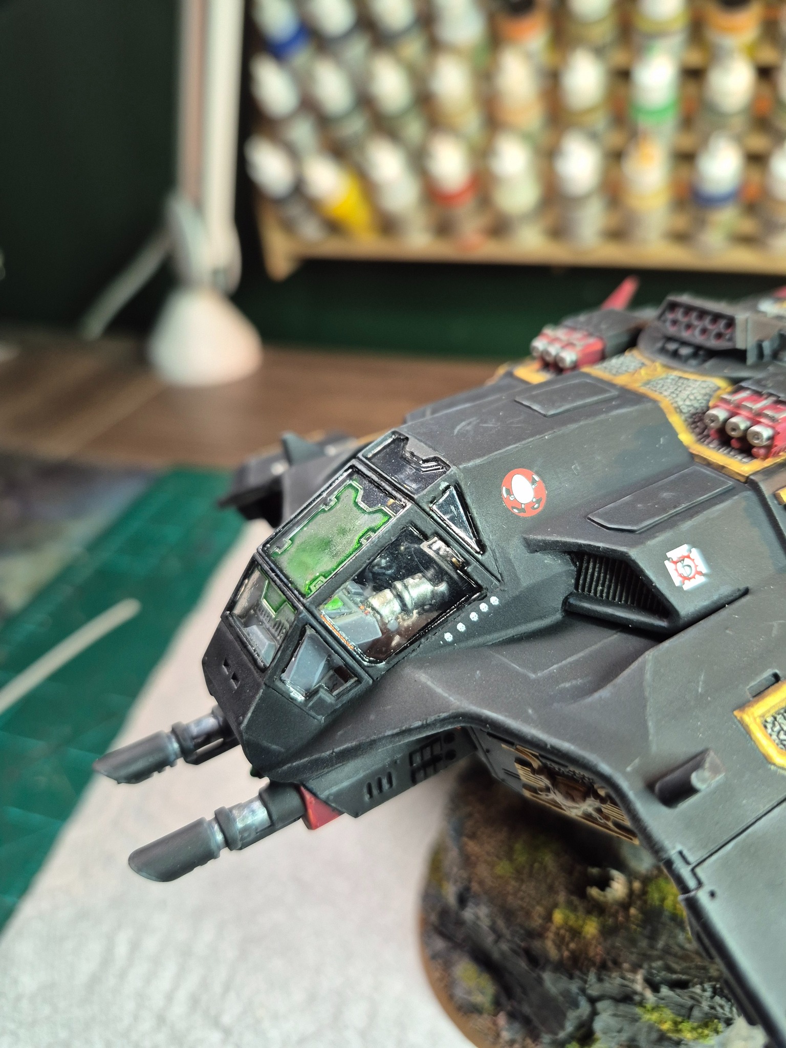 Warhammer 40k - Deathwatch Corvus Blackstar (Gebraucht) in koblenz für