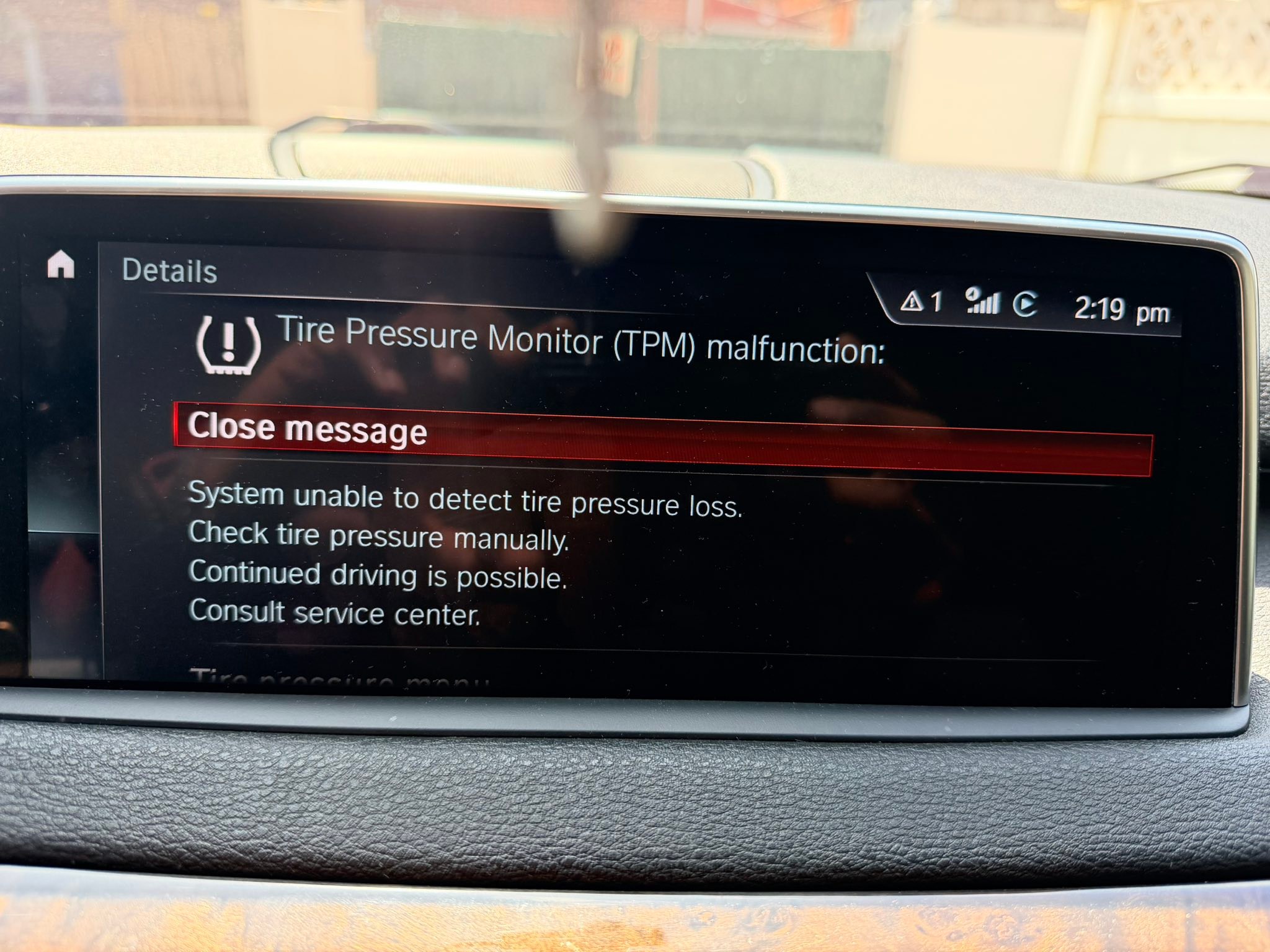 What causes error code 213601 on a 2016 BMW X5 and how to fix it?