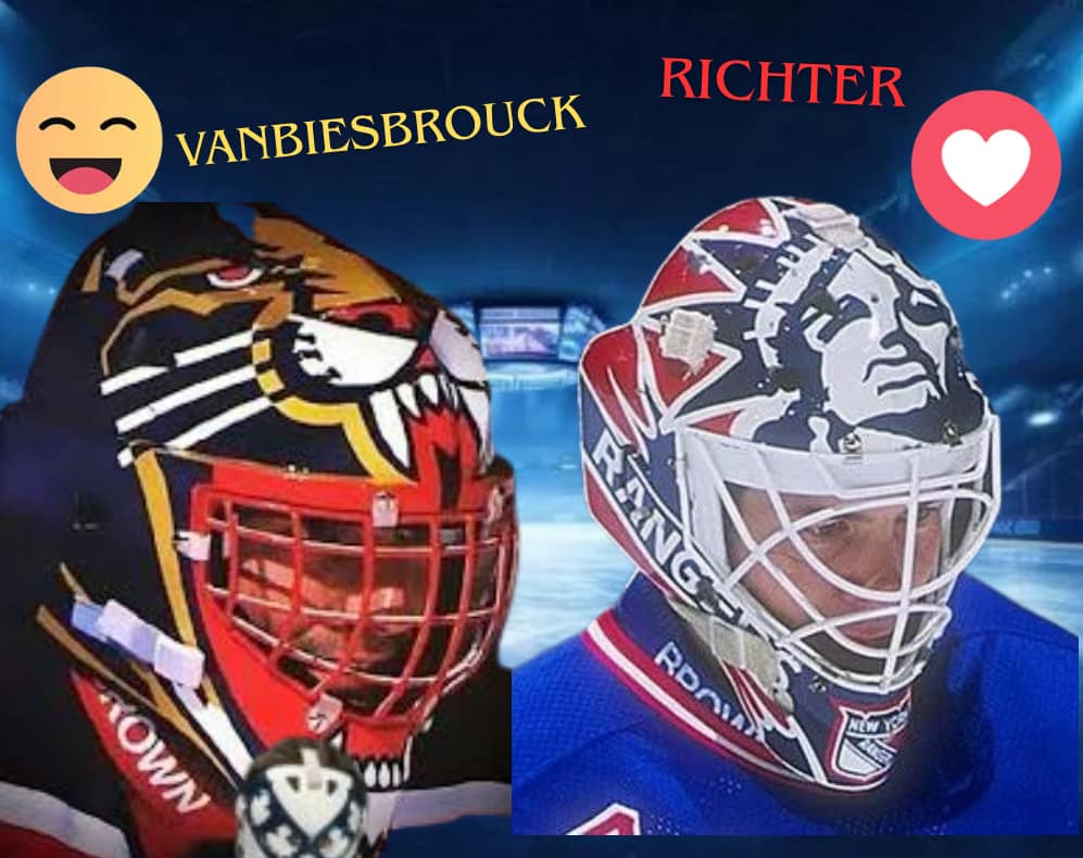 ❤️マクファーレン　NHL ゴーリー　マイクリクター‼️ Featuring Mike Richter goalie mask: 🇺🇸 An American Hockey Icon