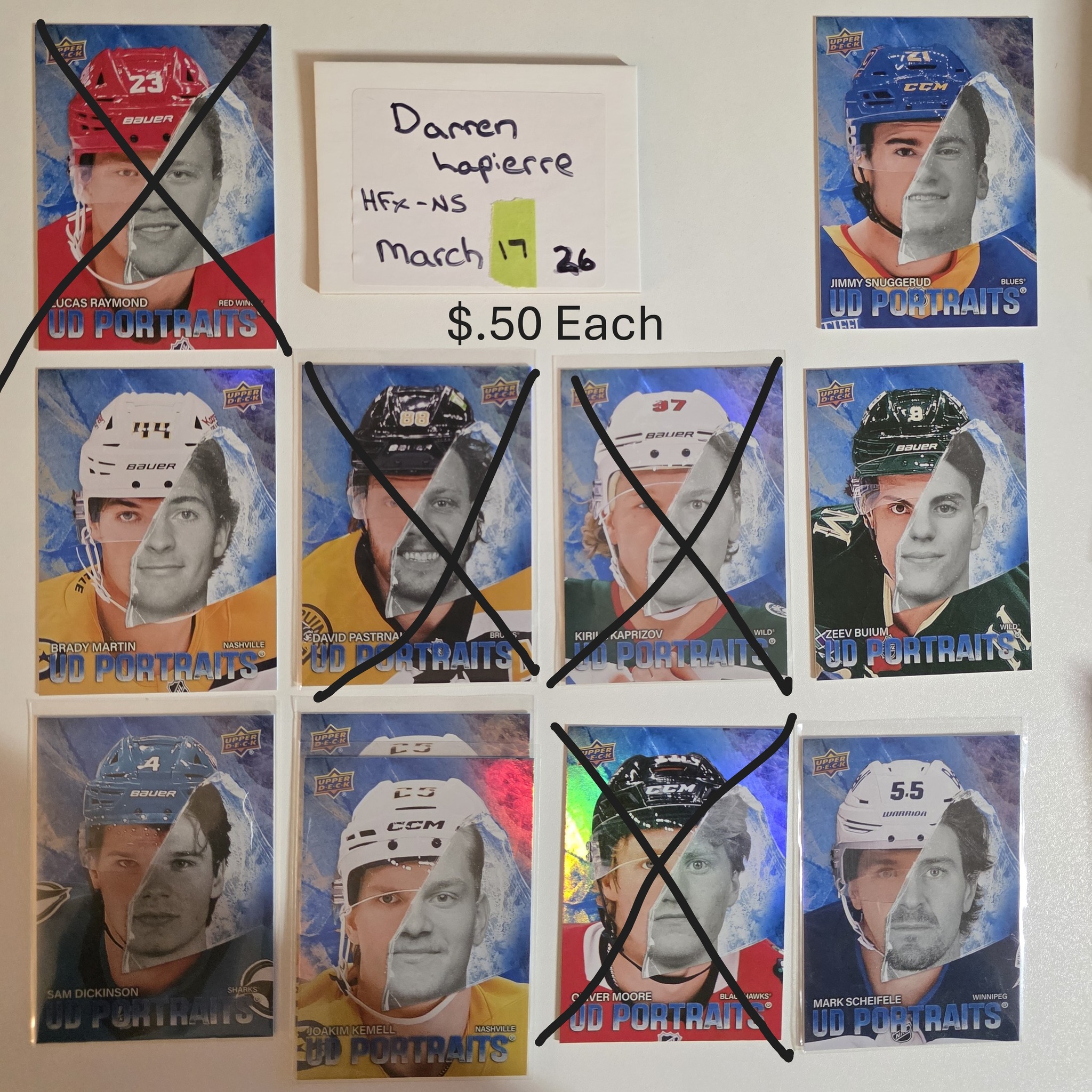 Upper deck series 2 inserts for sale