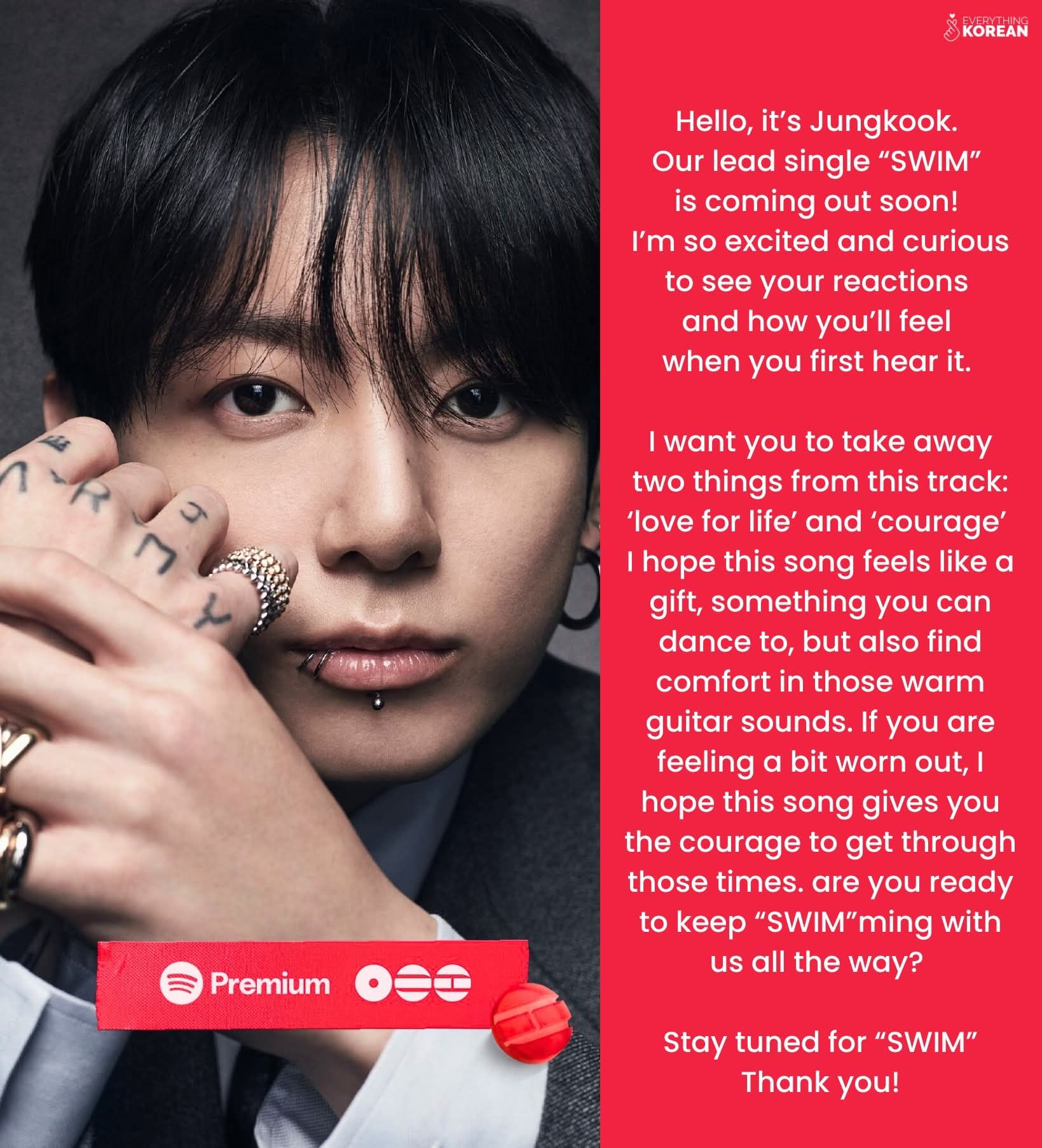 📊 SWIM #JUNGKOOK Acoustic lofi remix (Pixel cover) has entered to