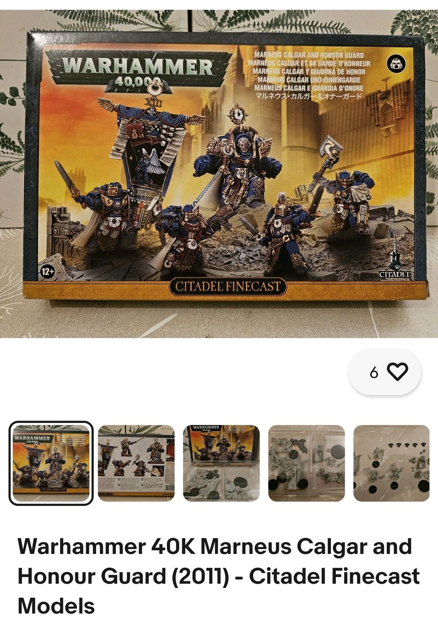 Ultramarines Marneus Calgar Finecast model set review