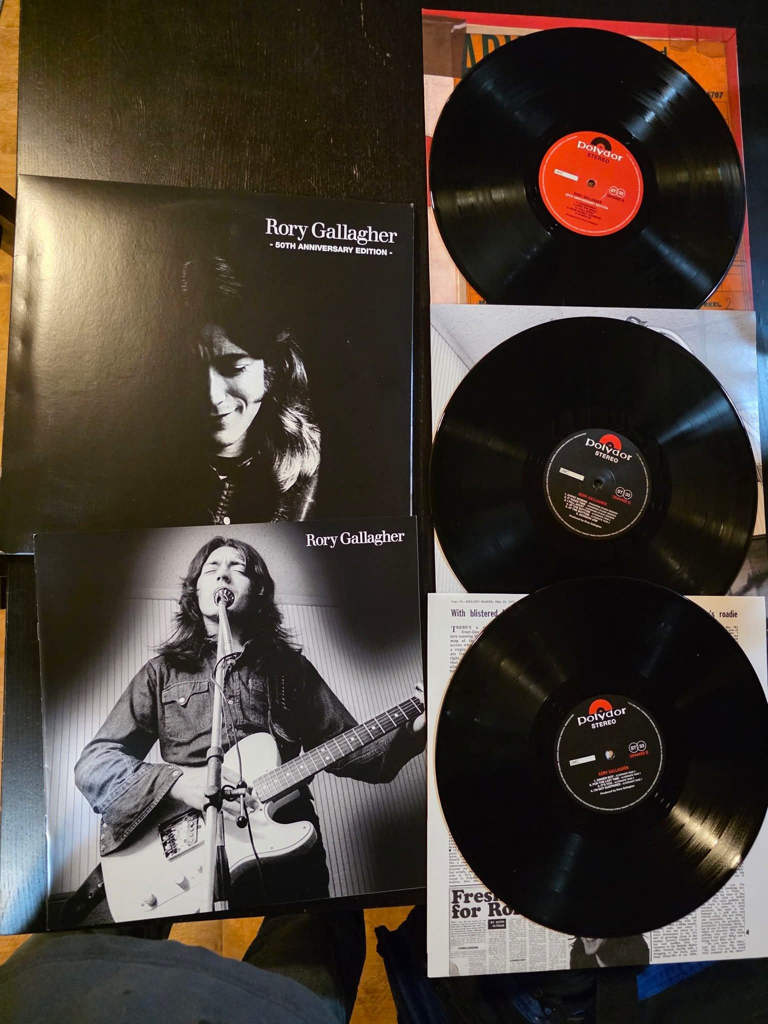 Rory Gallagher 50th anniversary of debut solo album