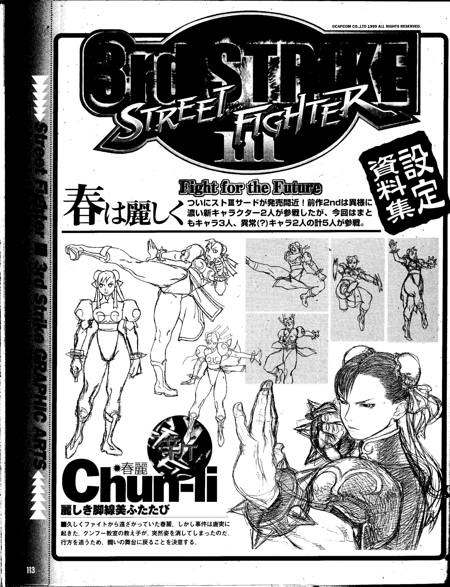 ストリートファイターIII 3rd STRIKE 春麗 ポスター ストリート-street
