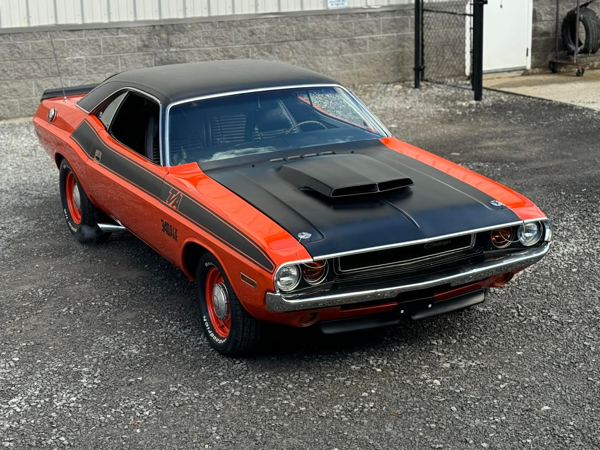 What is the value of a 1970 Dodge Challenger T/A on Highway 61?