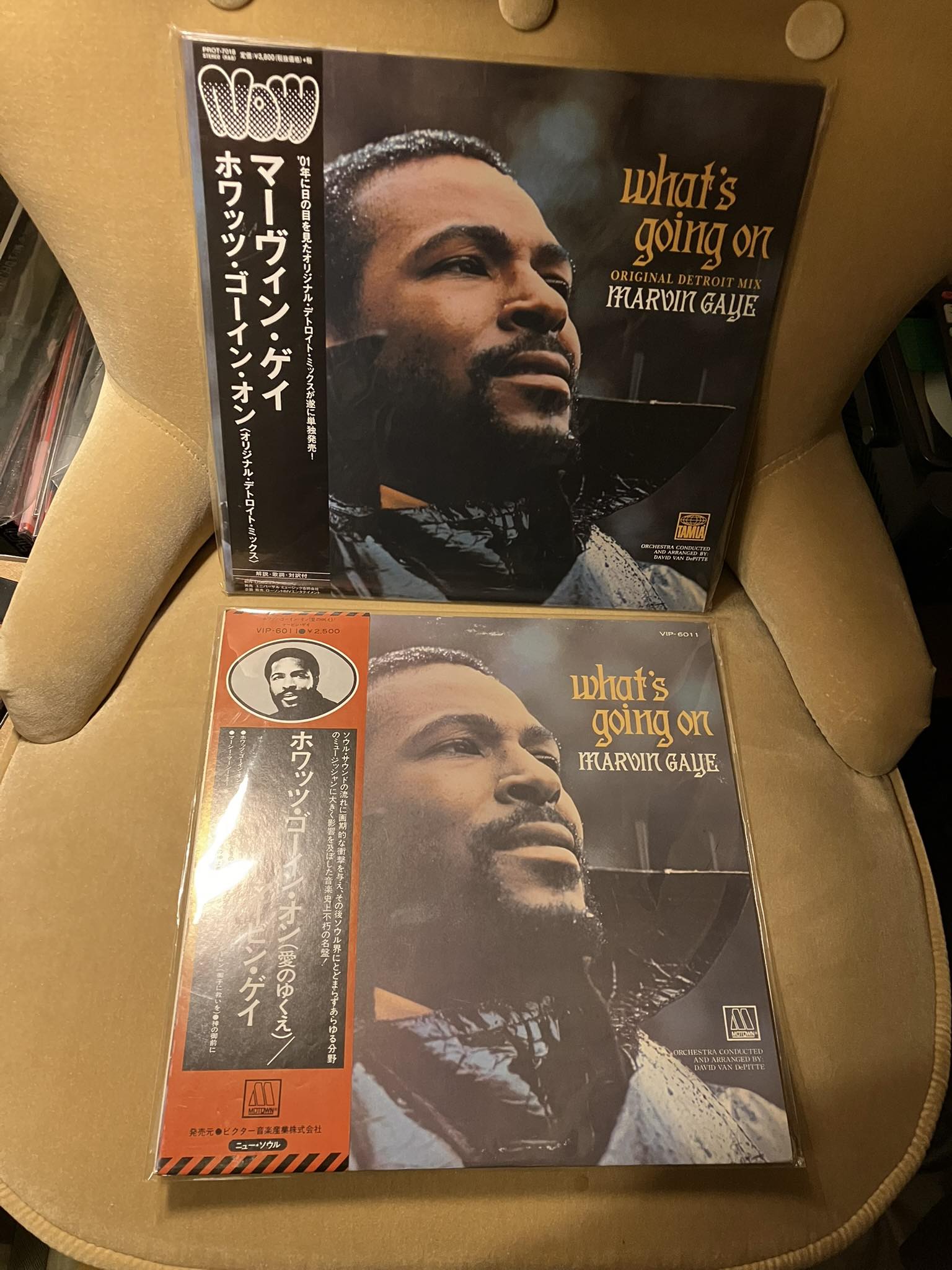 Comparing Marvin Gaye