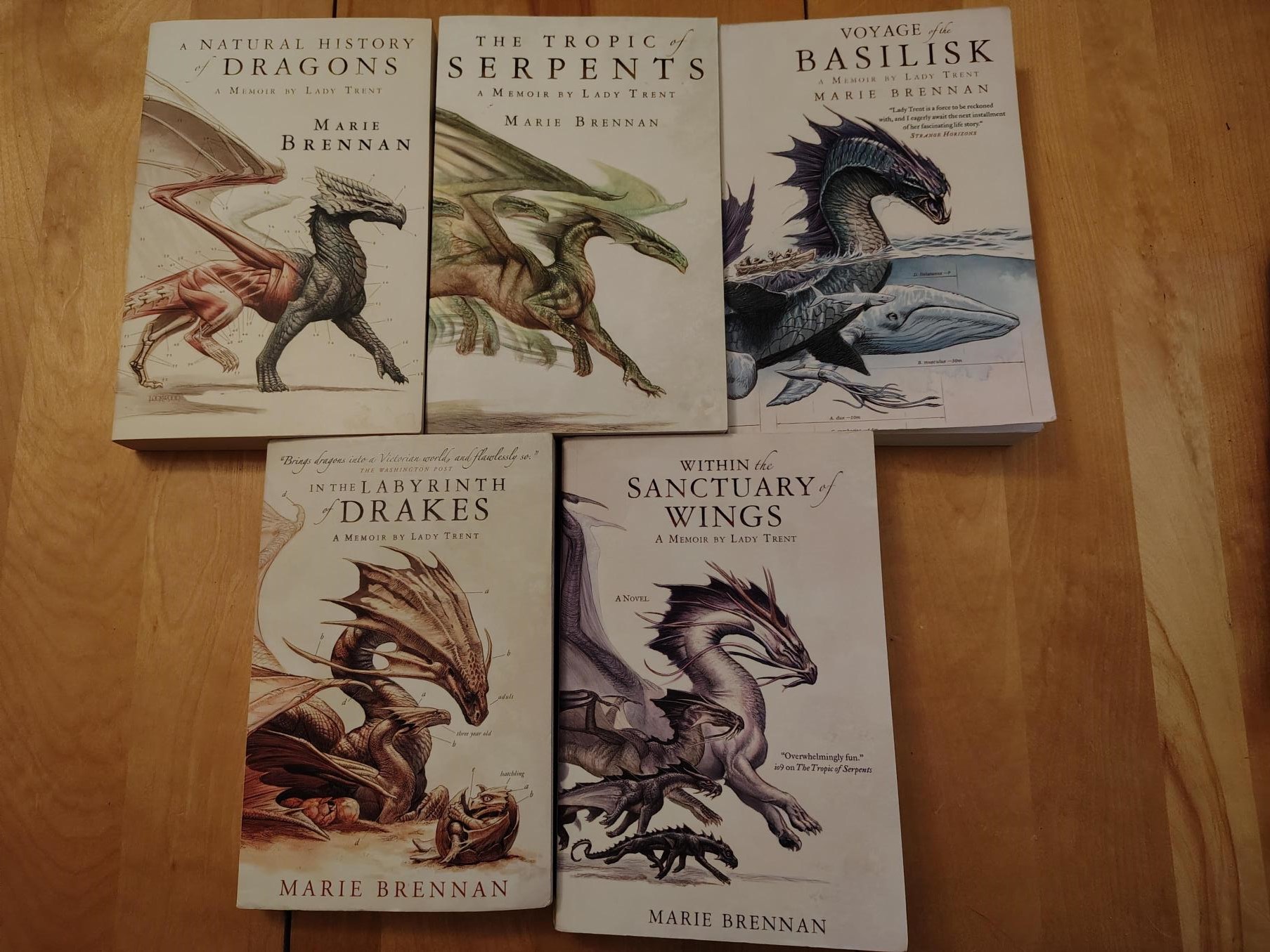 Any fans of Marie Brennan? I just wanna gush about my hardback  display picture 1