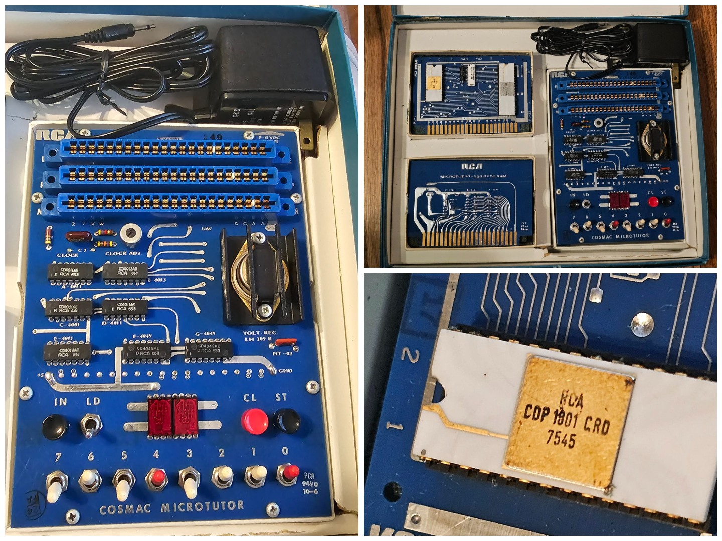 RCA COS/MOS integrated circuits databook from 1974