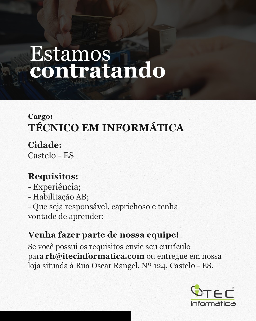 Itec Informática | Castelo ES