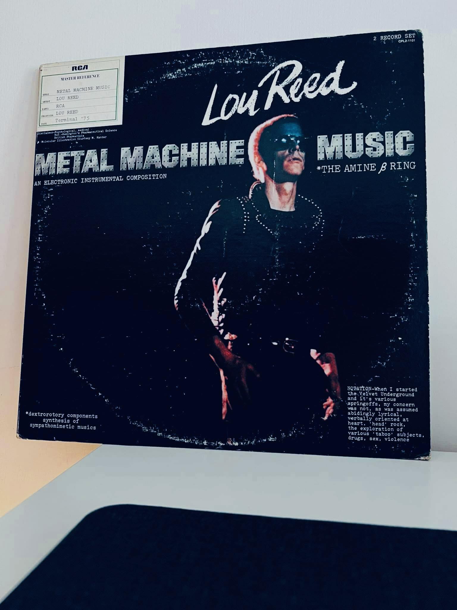 Lou Reed's Metal Machine Music released in July 1975