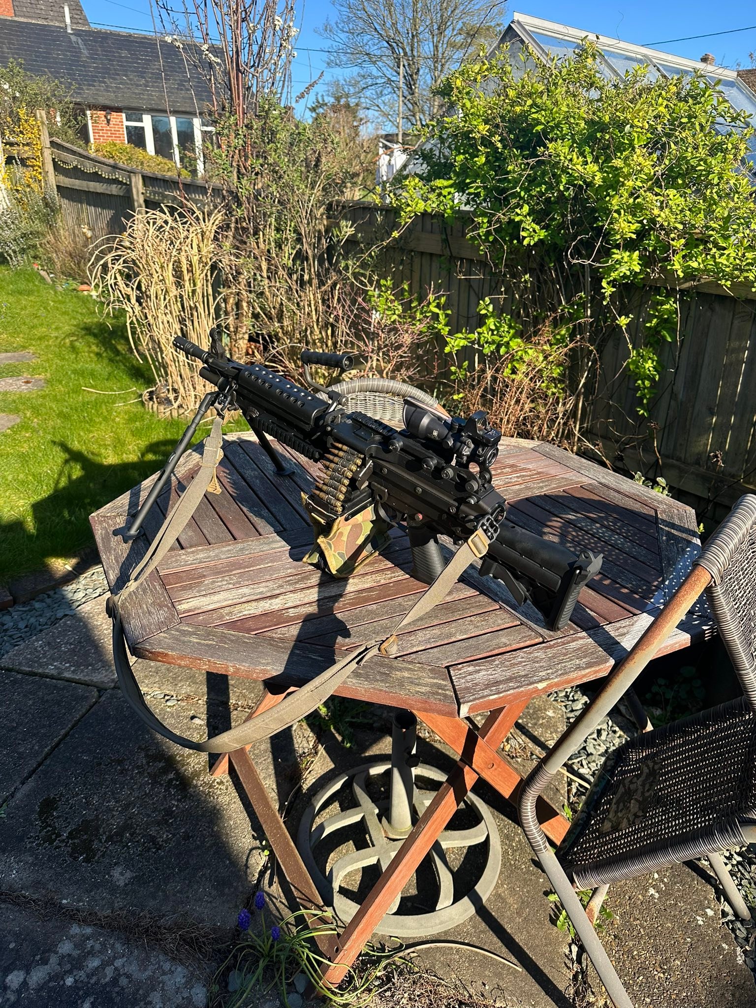 M249 build with DNA steel replacements