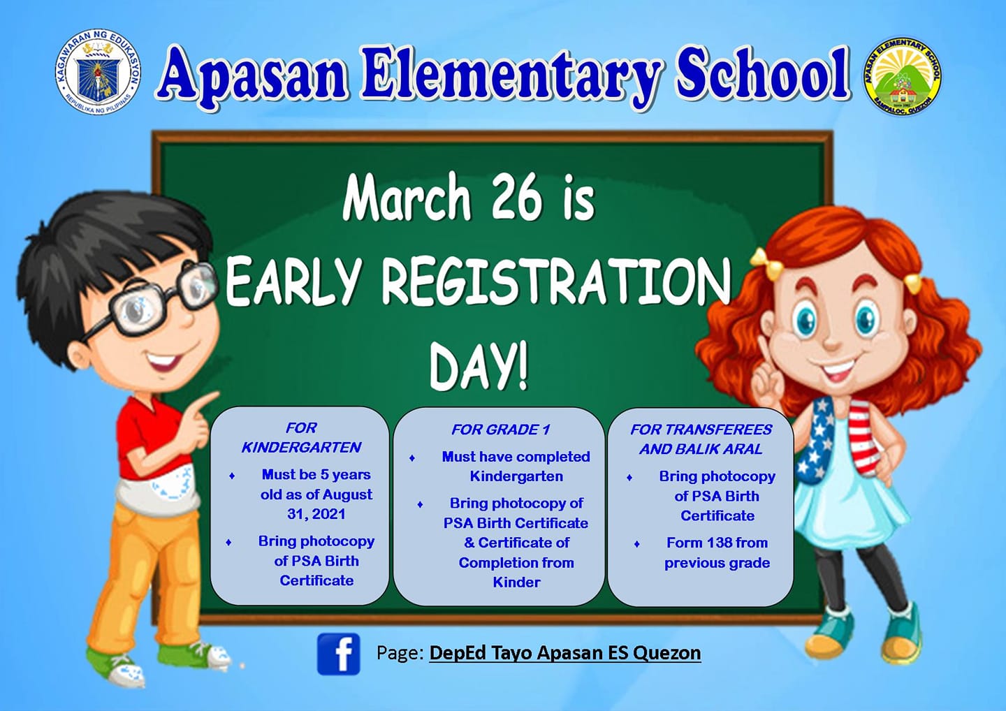 Early... - DepEd Tayo Apasan ES - Quezon Province
