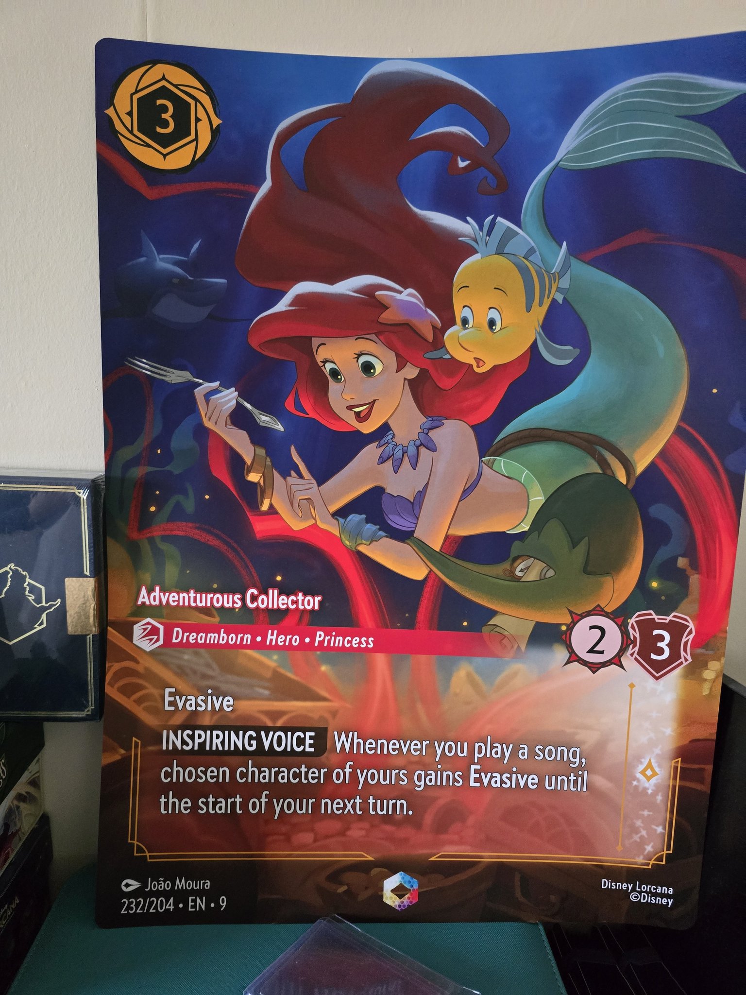 Why doesn't this Disney Lorcana Ariel card say Ariel?