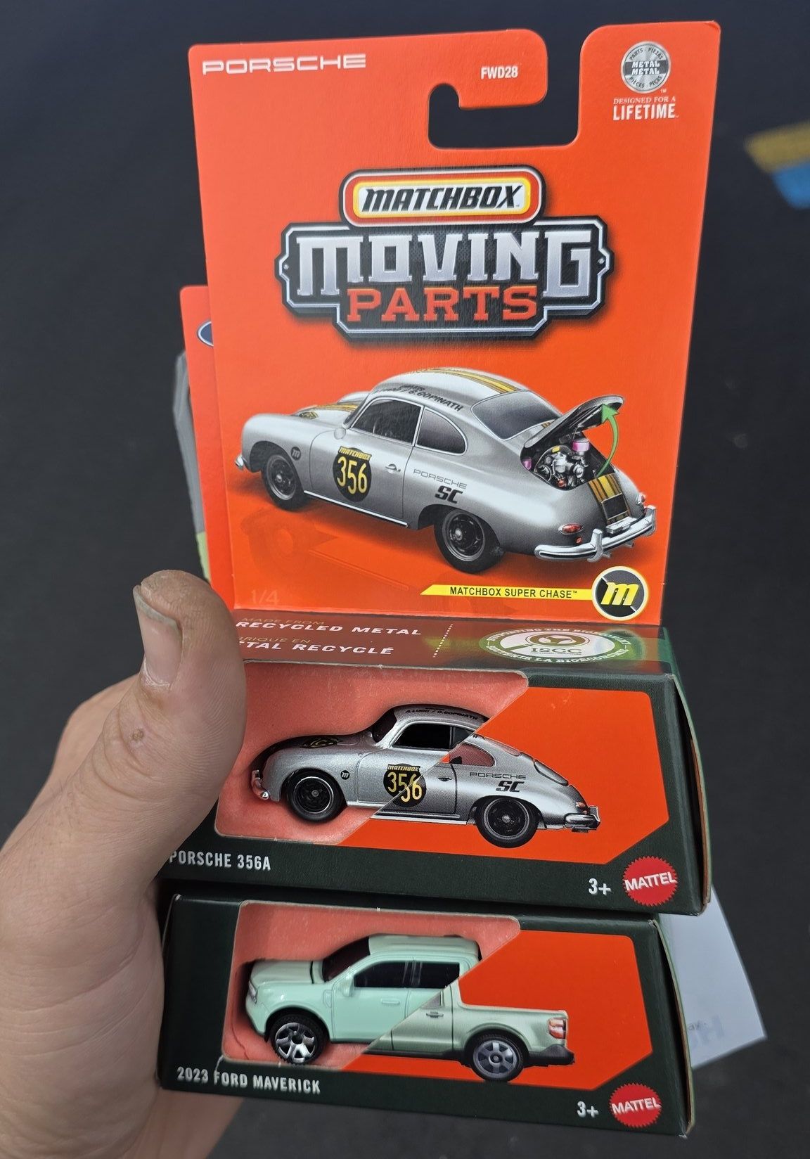Found Porsche Matchbox Super Chase at Walmart