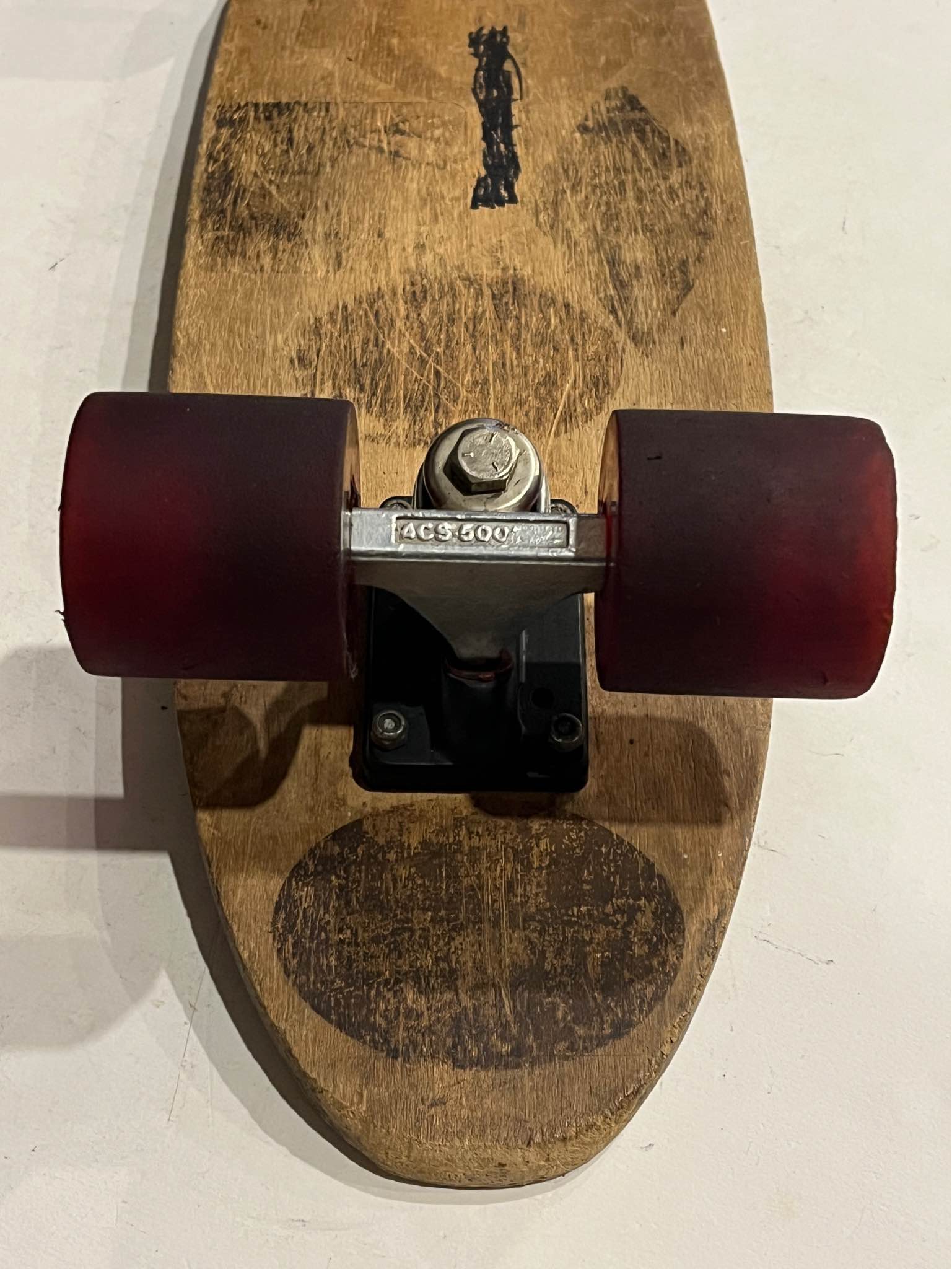 60's Roller Derby #10 skate board in good shape—$70 + ship from