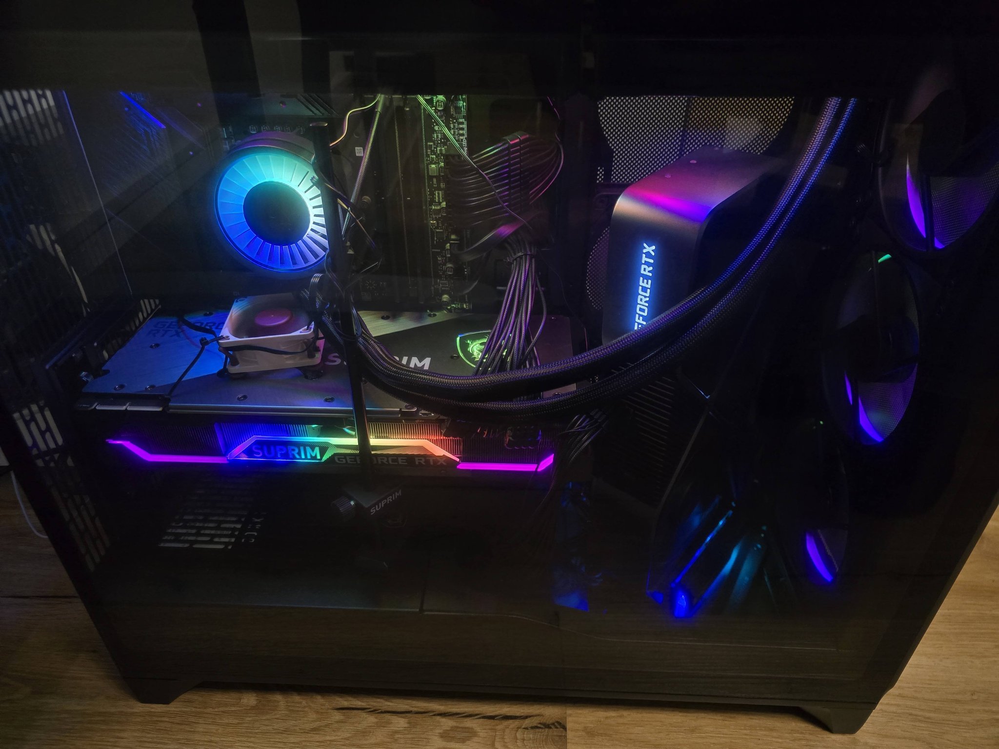 Home server setup with 2 NVIDIA GeForce RTX 3090 GPUs and Intel i9 CPU