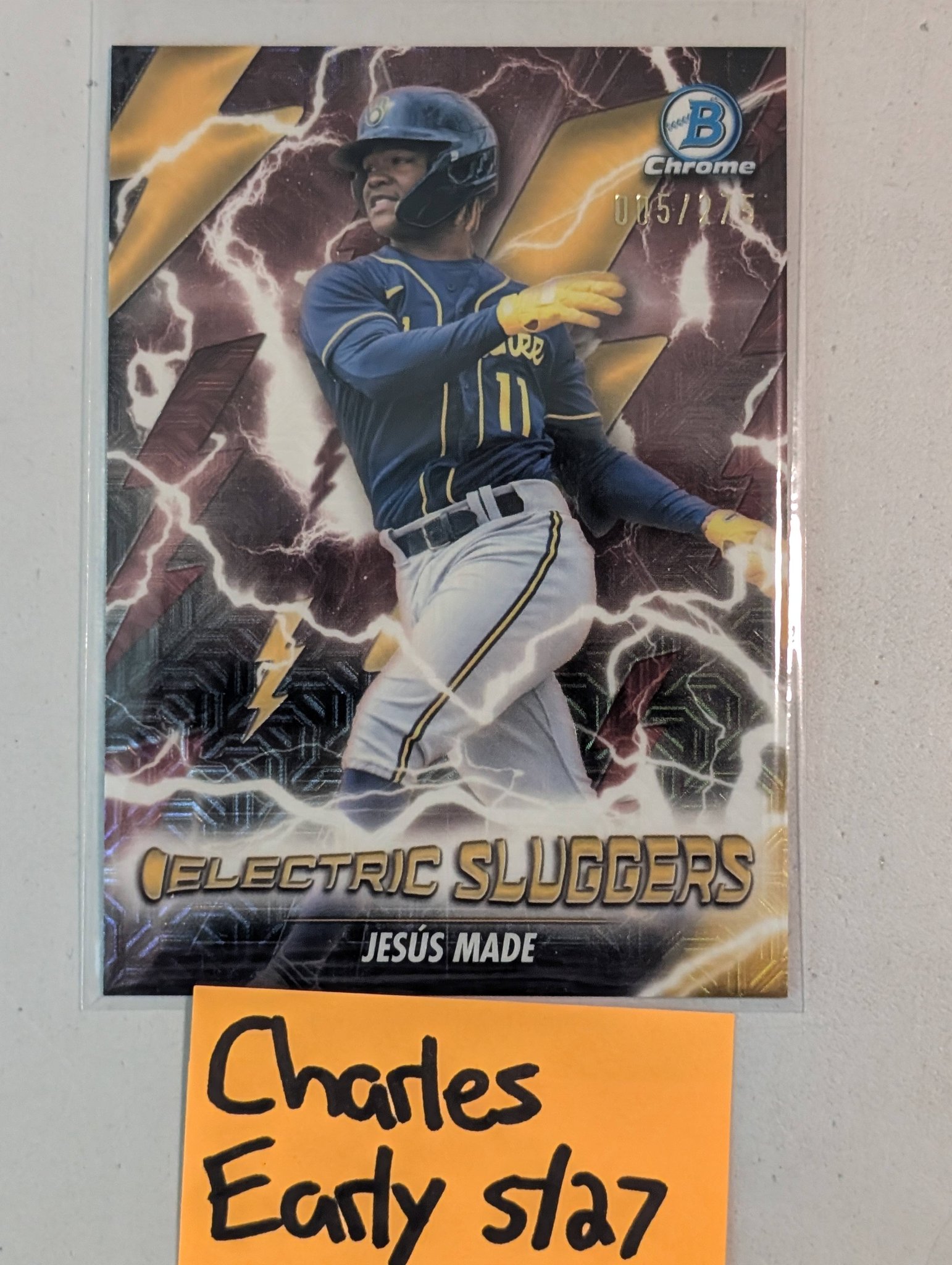 F/S 2026 Bowman Chrome Mega Box Mojo Jesus Made Electric Sluggers /275