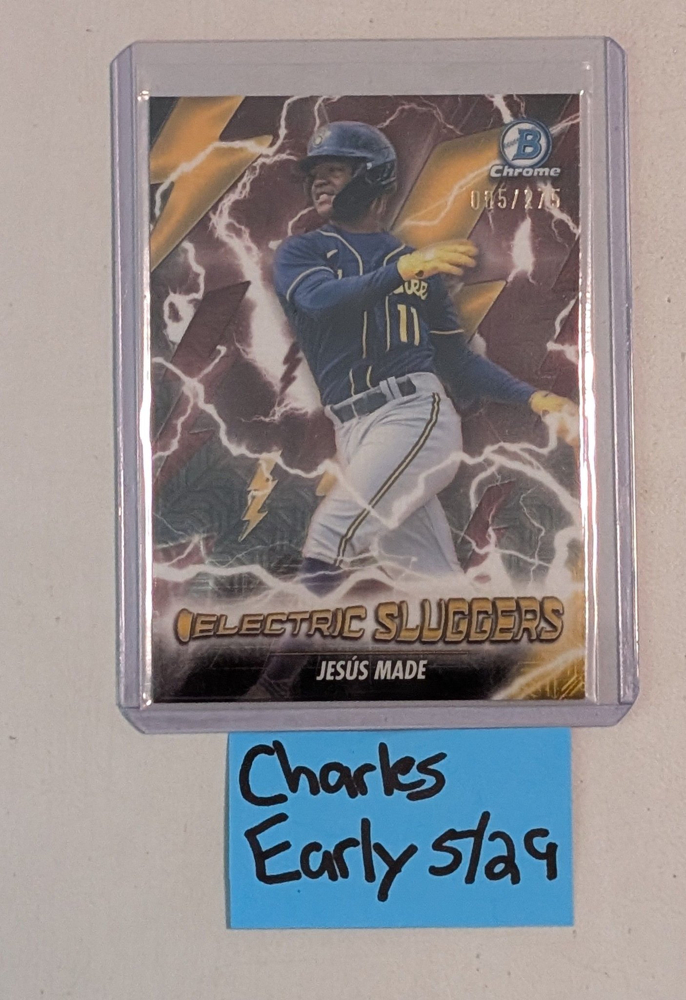 F/S 2026 Bowman Chrome Mega Box Mojo Jesus Made Electric Sluggers /275