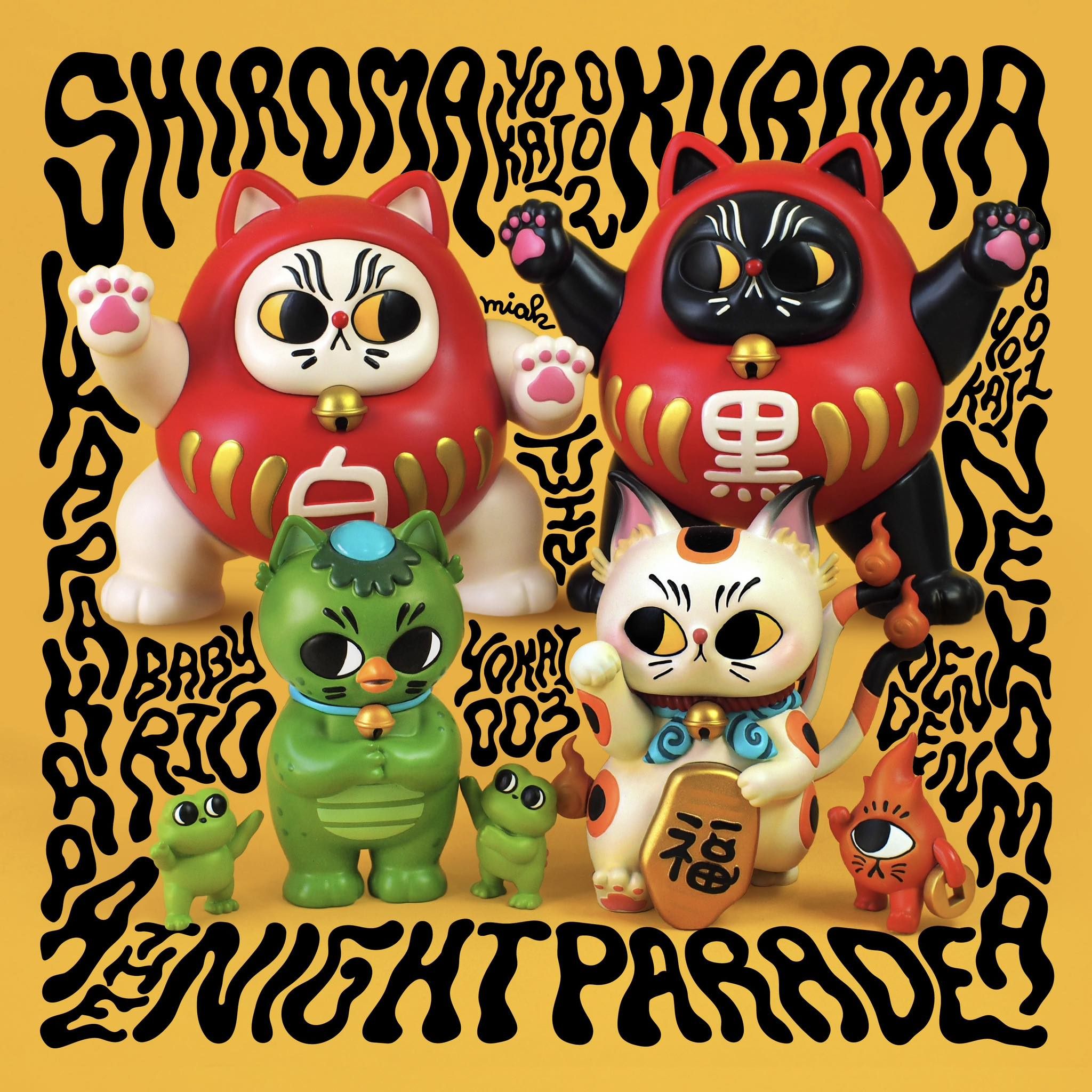 Zombcat Maneki Edition by @morimeiworks myplasticheart exclusive