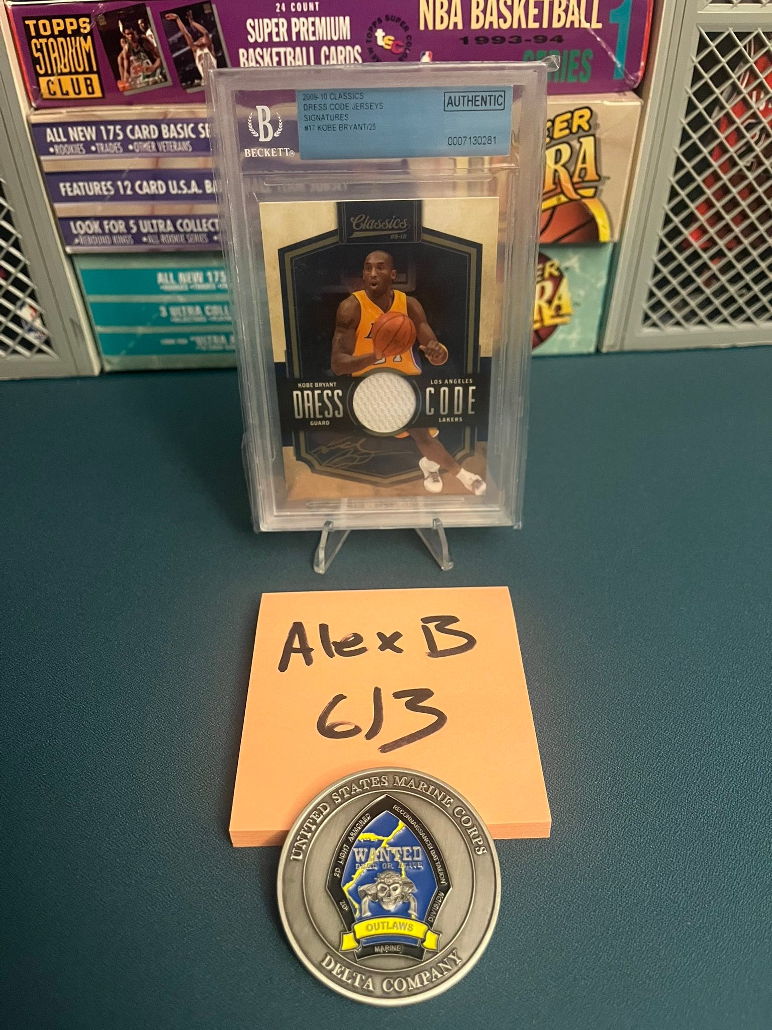 Kobe patch/auto BGS auth for sale
