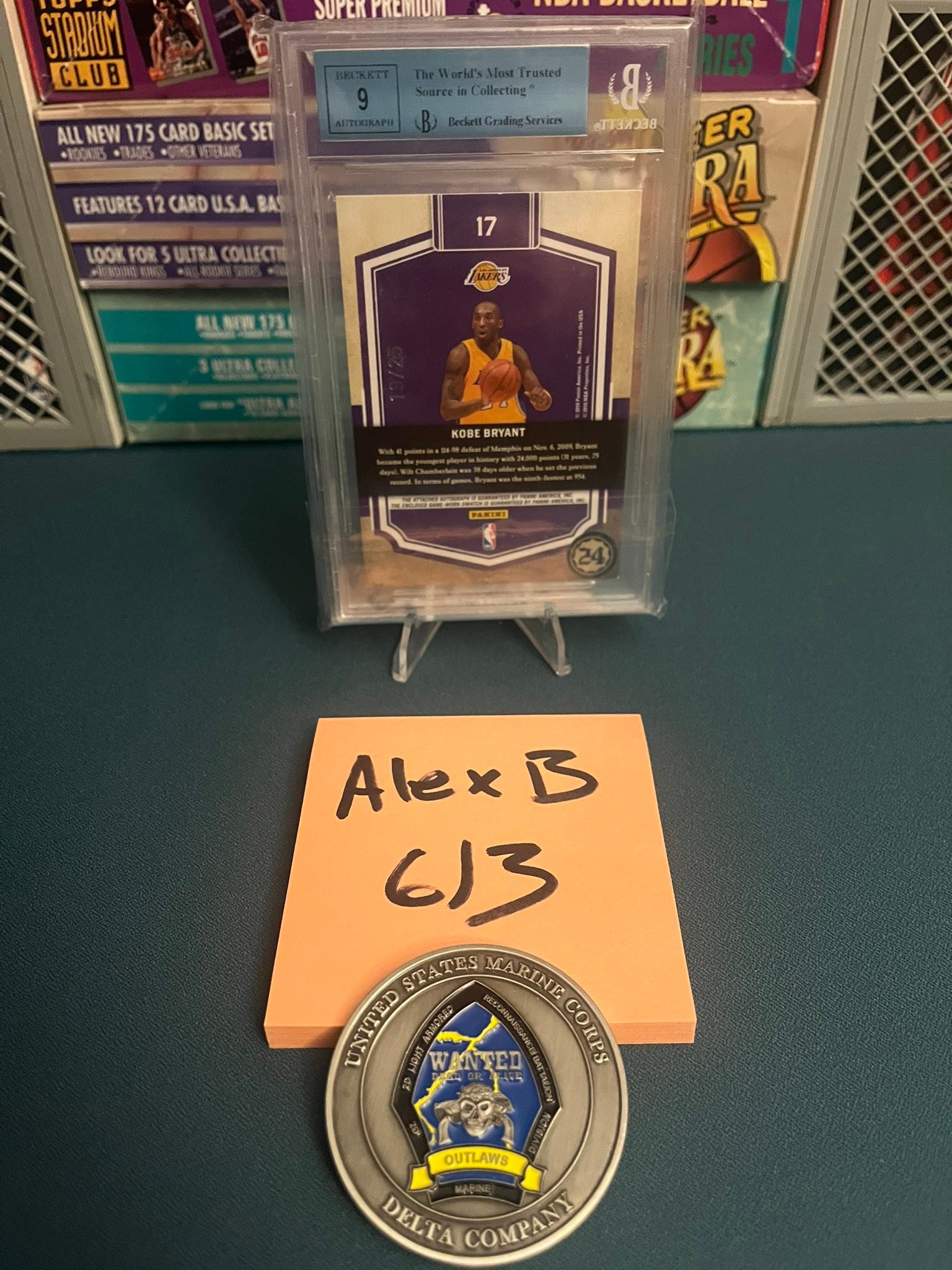 Kobe patch/auto BGS auth for sale