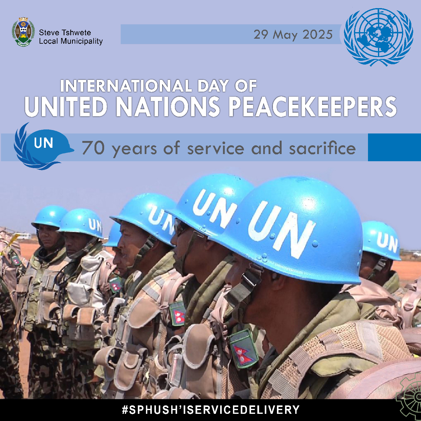 Steve - INTERNATIONAL DAY OF UNITED NATIONS PEACEKEEPERS The ...