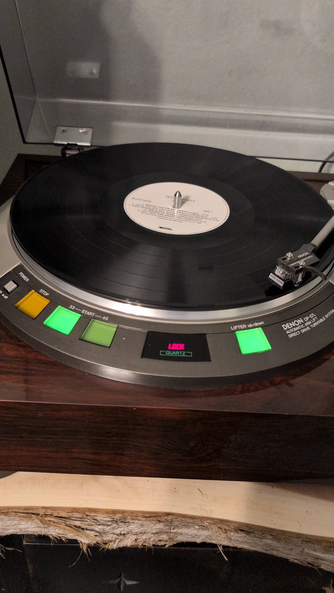 I used a zip tie to restore the cuearm functionality on my Denon