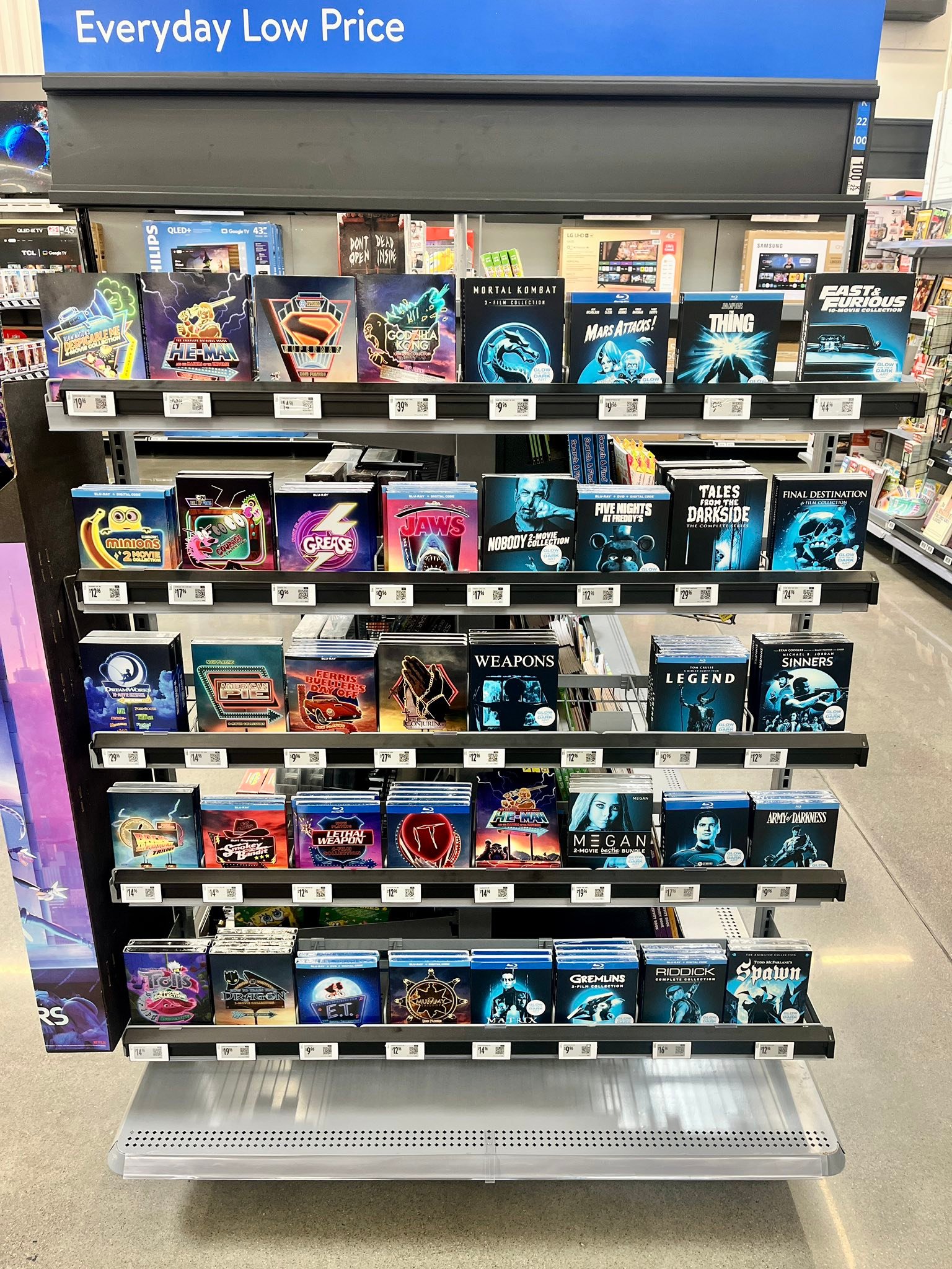 Lionsgate limited order and Walmart Blu-ray pickups