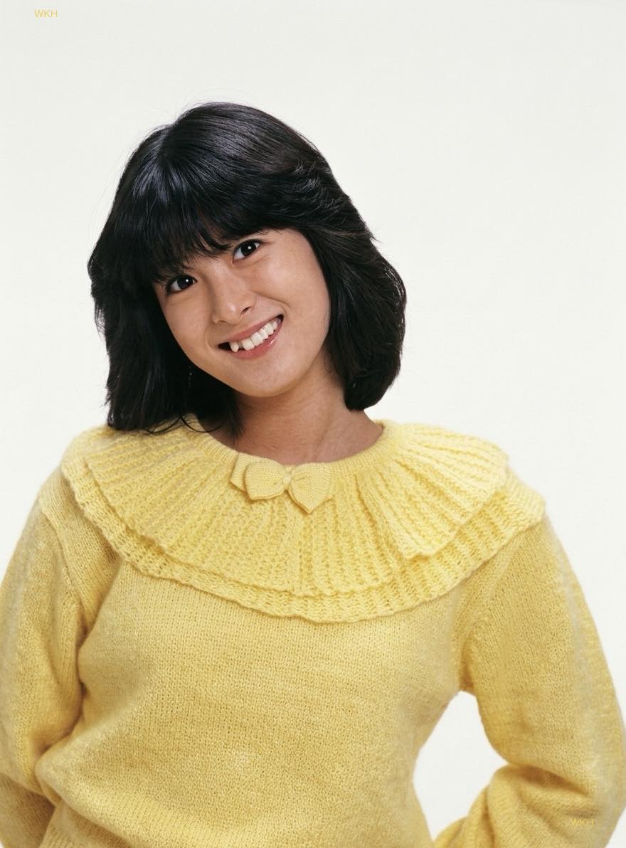 小学六年生 1981.11 💛✨ #河合奈保子