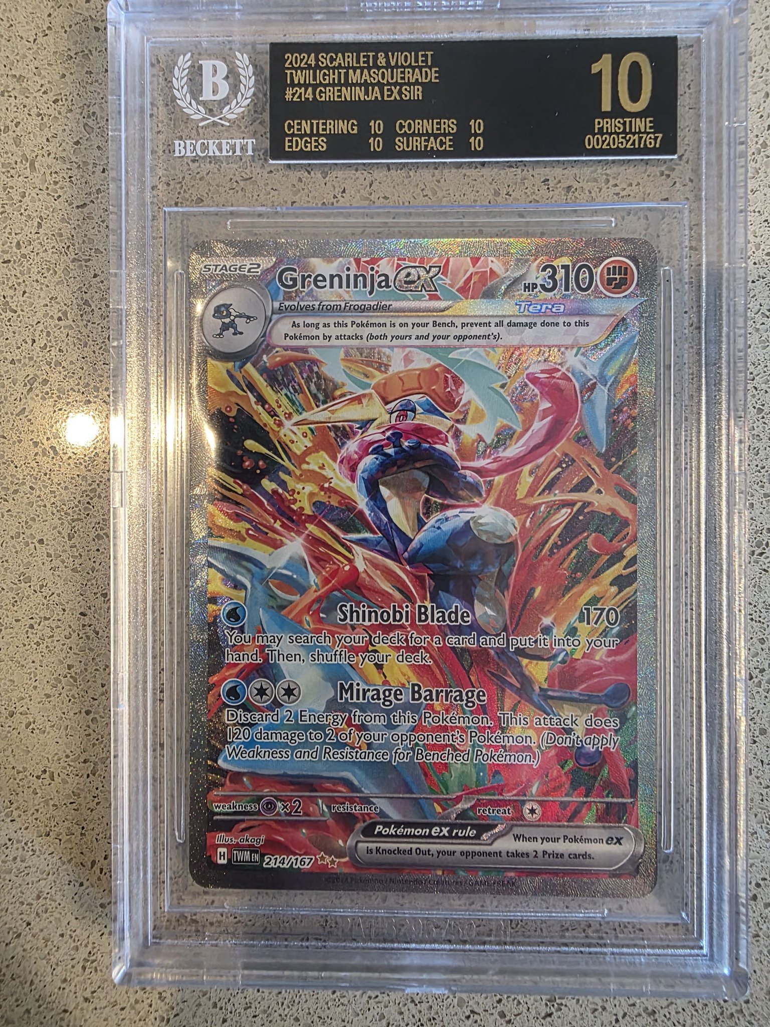 pokemon cards greninja vmax 2026 Mega Evolution Chaos Rising #116/086 Mega ex PSA  Burbank Its the perfect addition for collectors and players looking to power up their Water What's the value of a