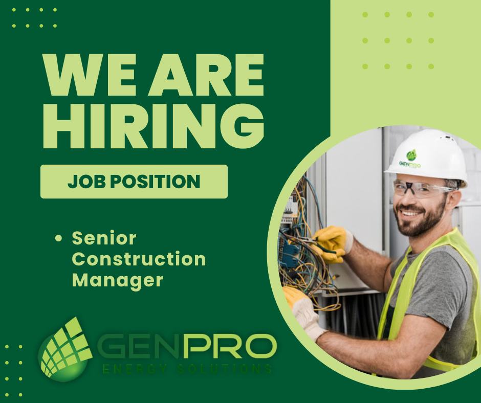 🌟 Join Our Team at GenPro Energy... - GenPro Energy Solutions