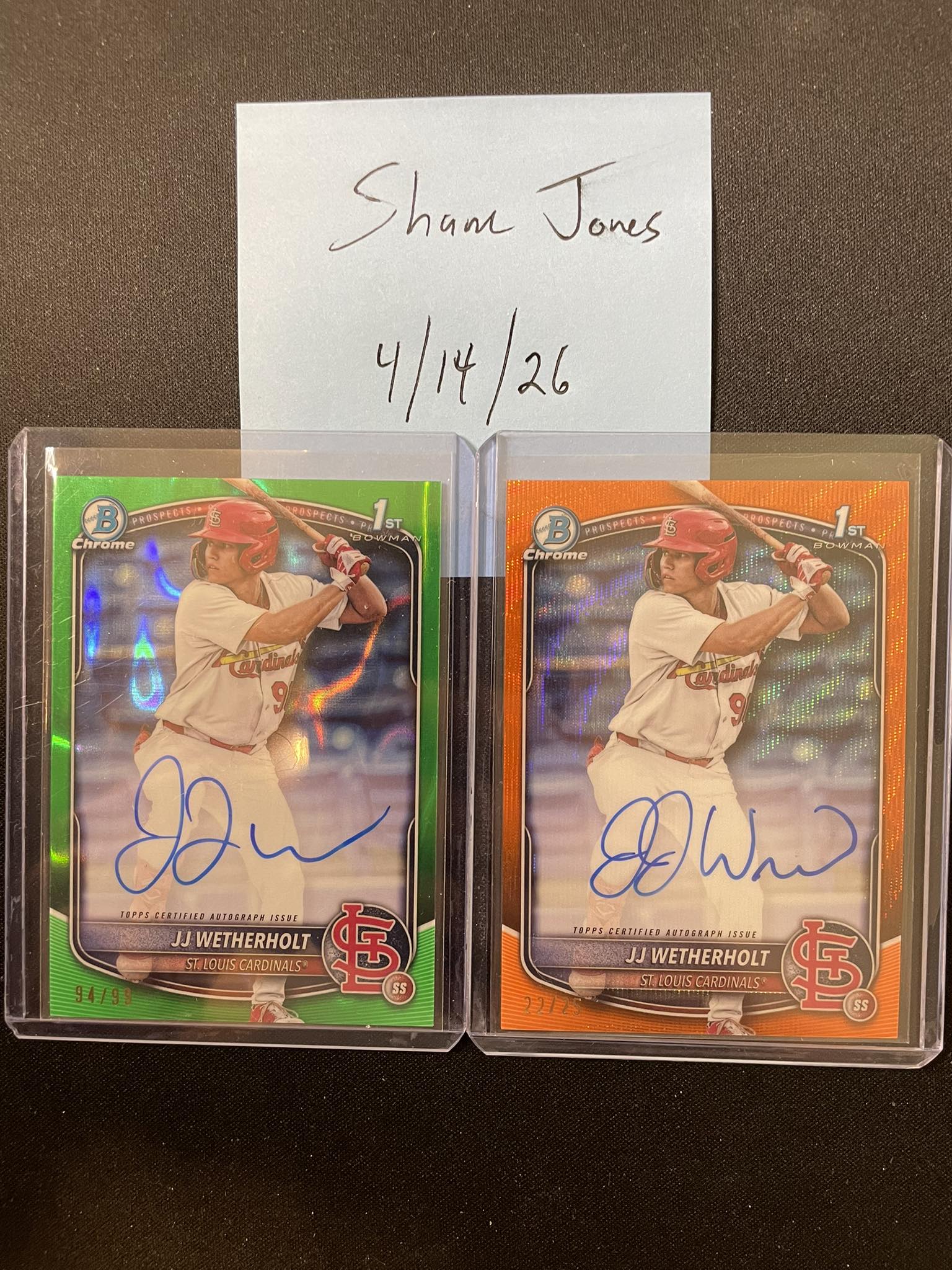 1st bowman chrome auto for sale