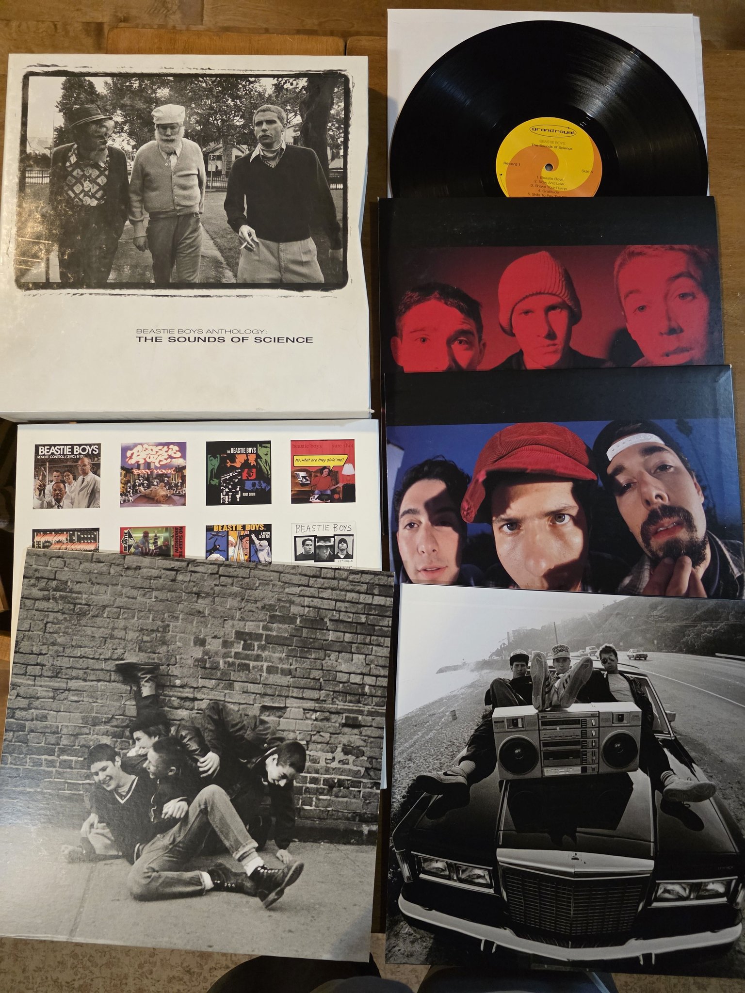 Beastie Boys Sounds of Science anthology on pristine vinyl