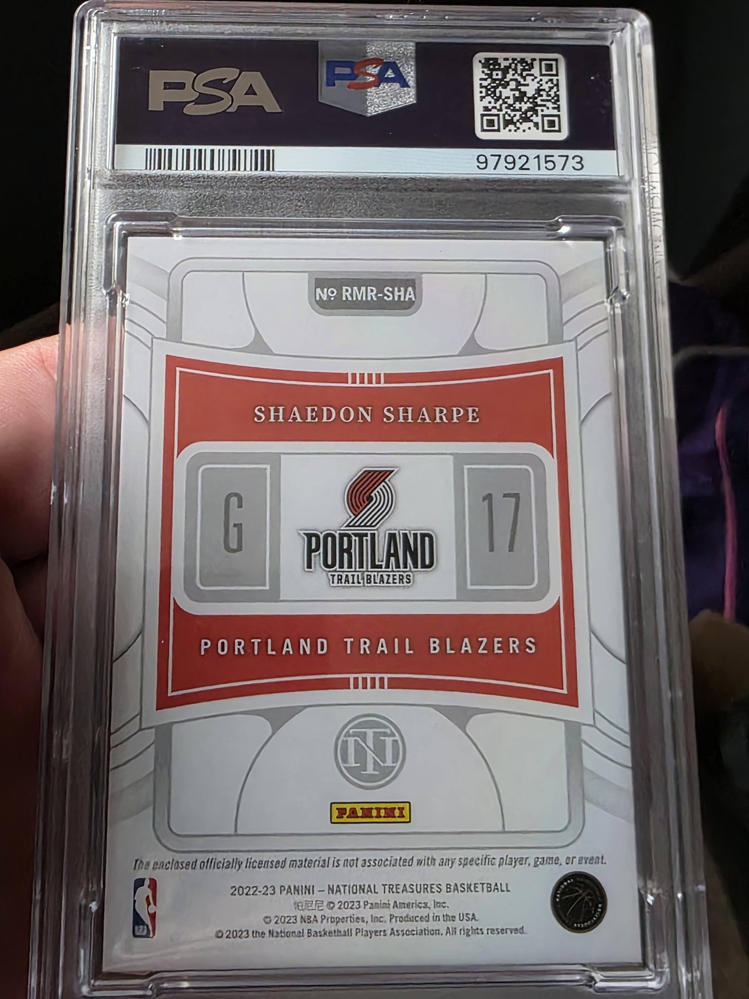 1/1 shaedon sharpe rookie 2022 national treasures $2000obo
