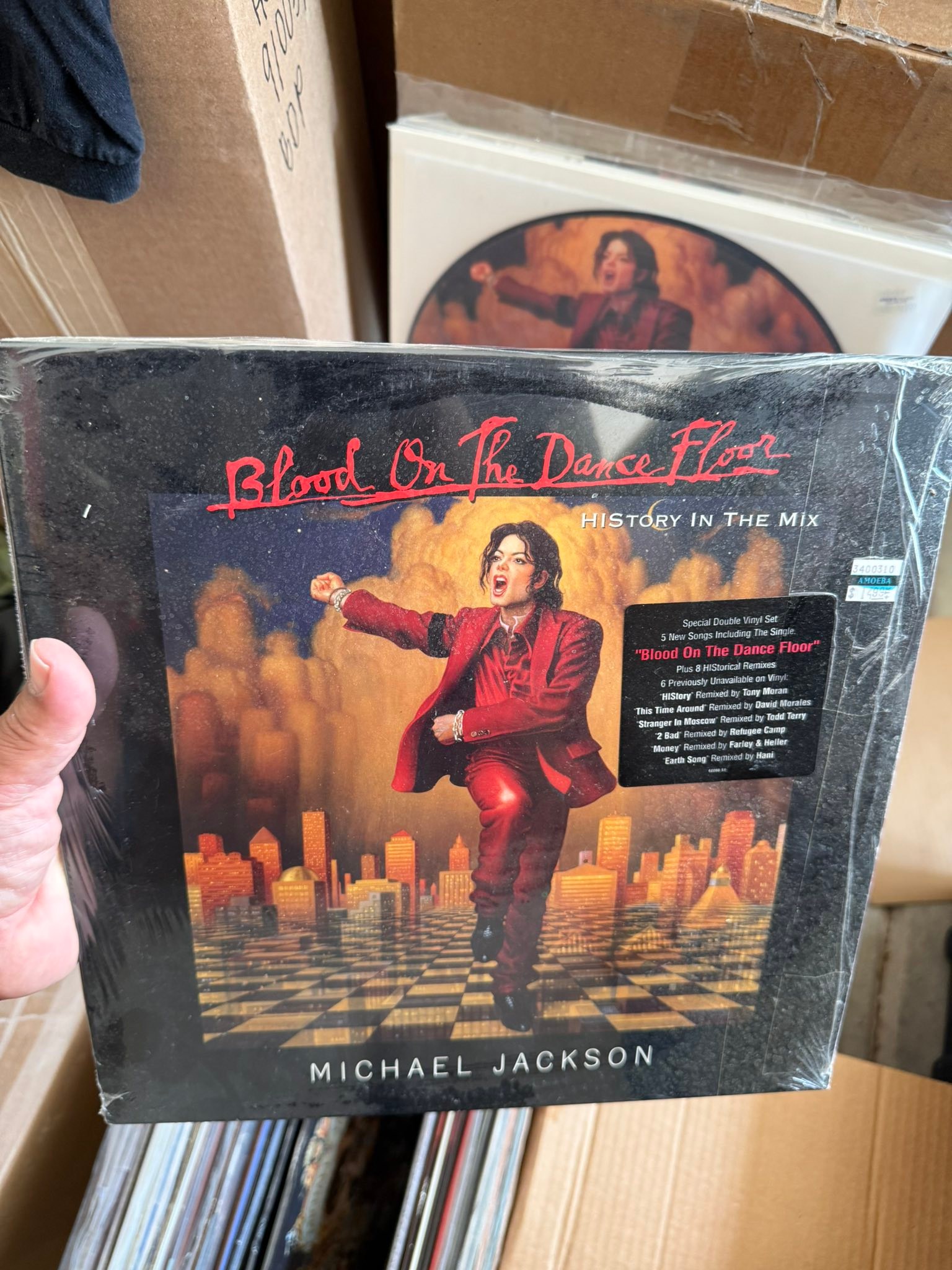 Michael Jackson Blood on the Dance Floor vinyl for sale