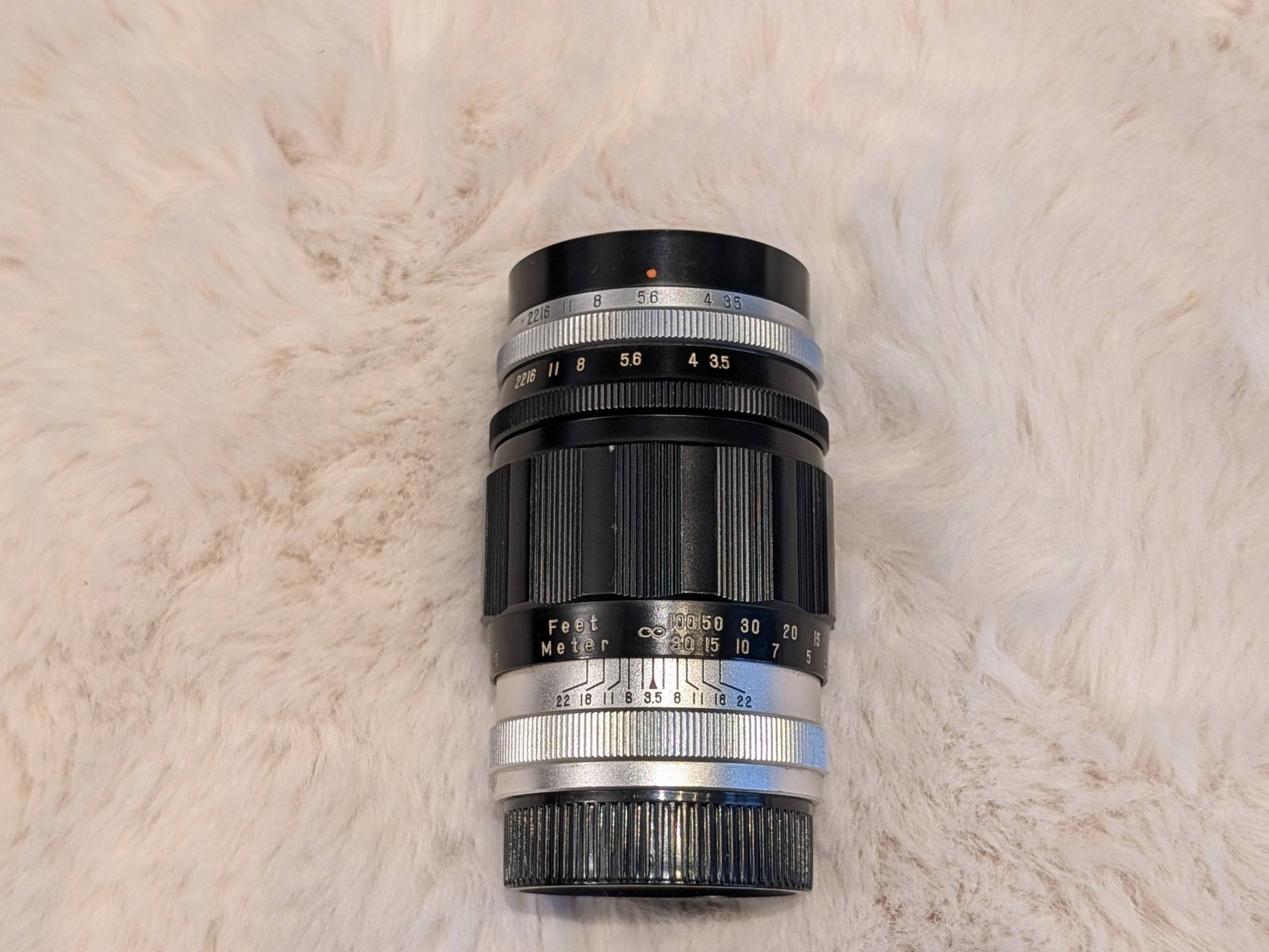 Rare Takumar 100mm f3.5 M42 lens found