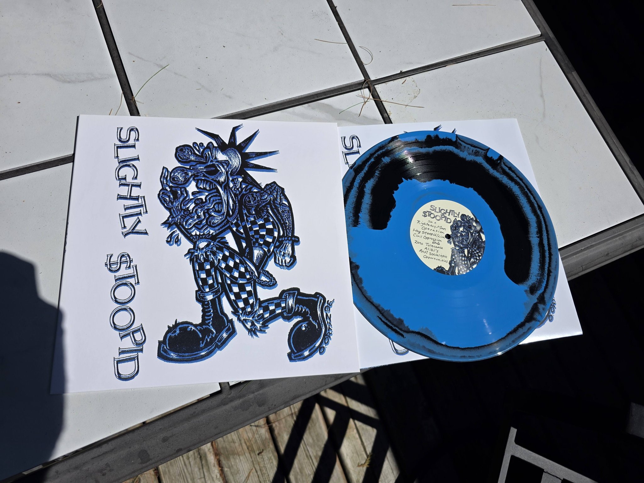 Slightly Stoopid vinyl record signed by Bradley Nowell