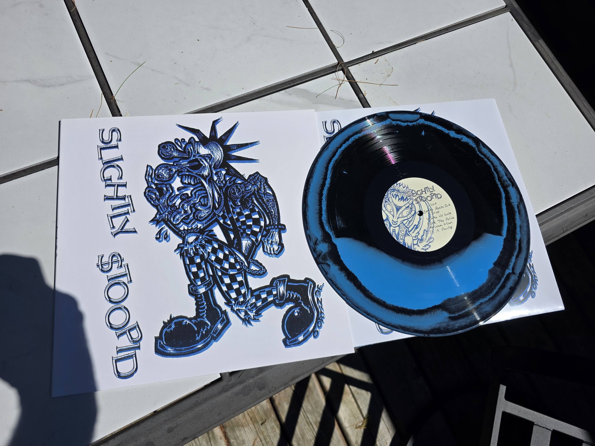 Slightly Stoopid vinyl record signed by Bradley Nowell