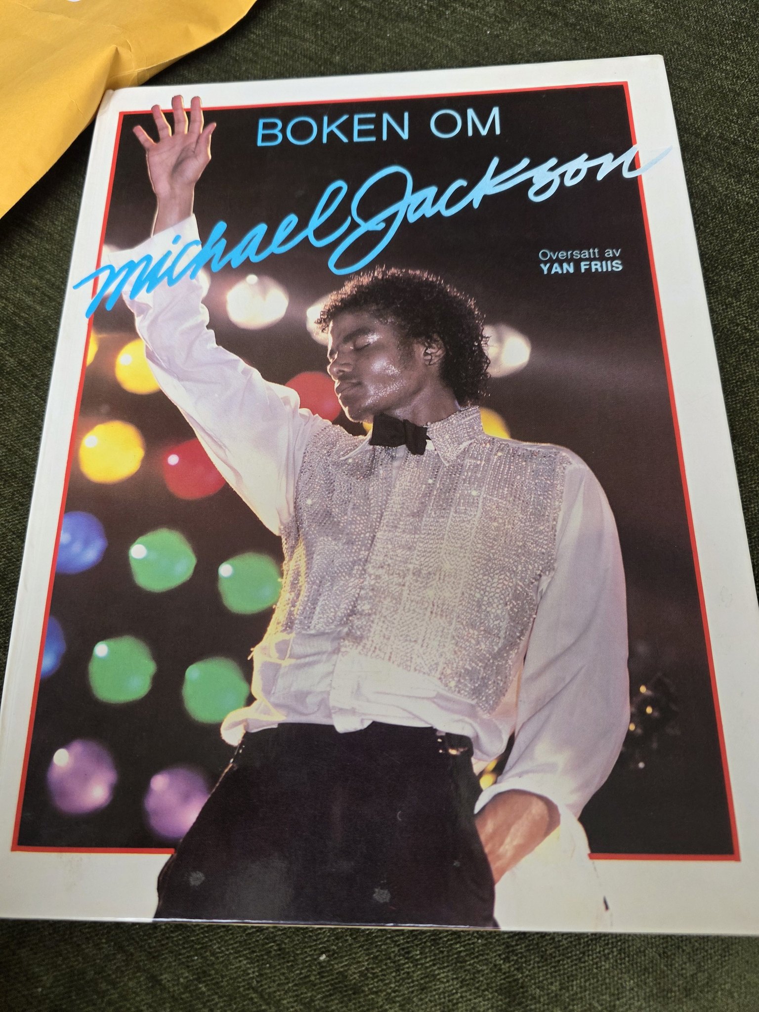 ビンテージLIFEマガジン表紙 切り抜きMichael Jackson 1984 Lot