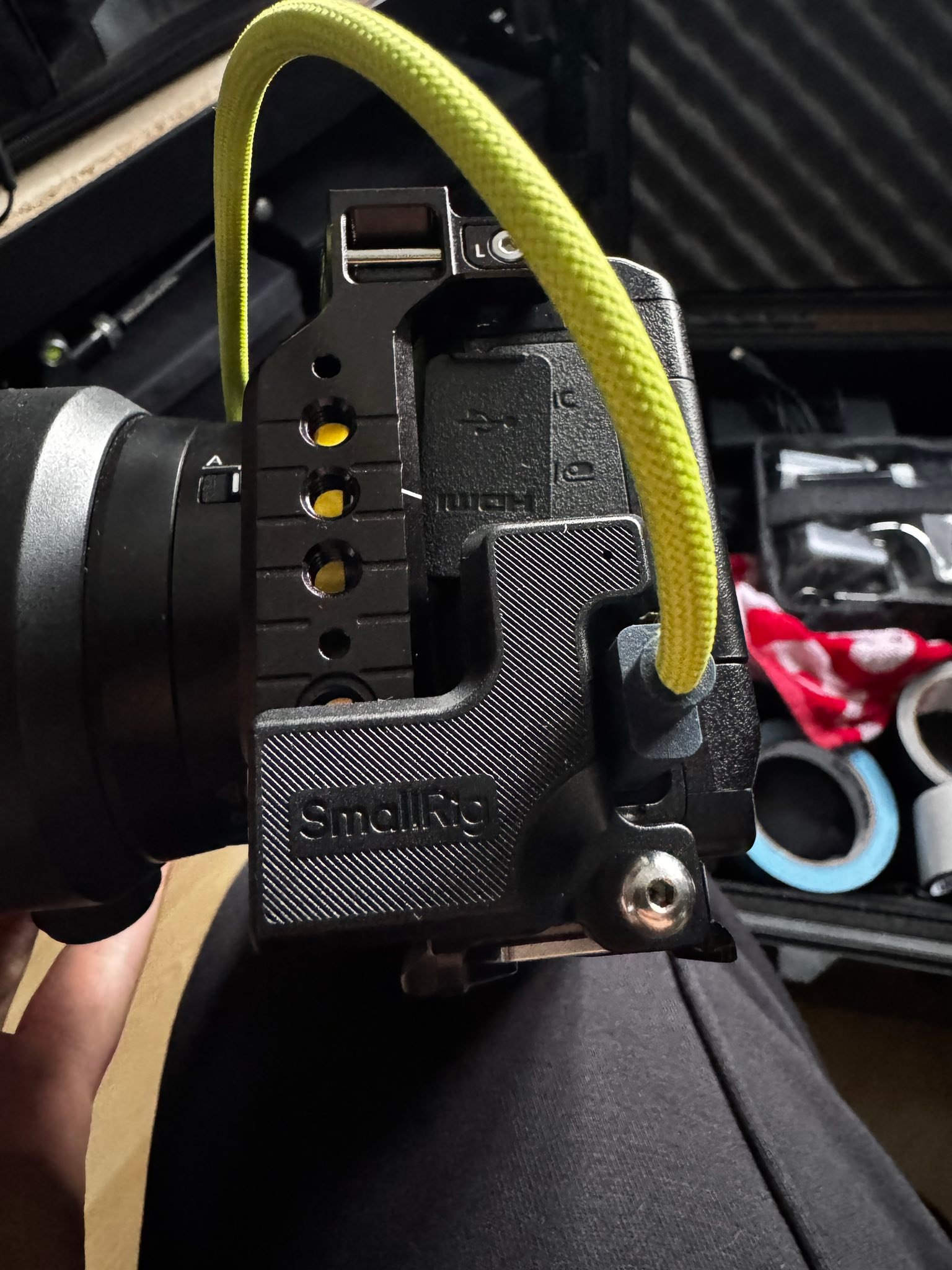 Smallrig HDMI clamp for Nikon ZR review