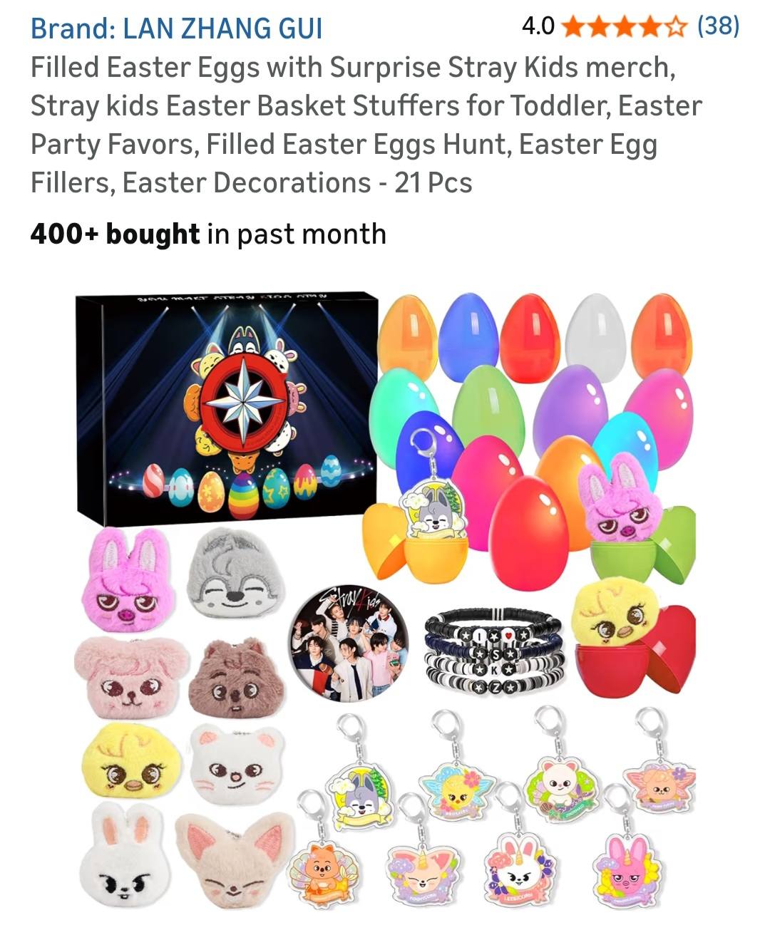Stray Kids inspired Easter egg design