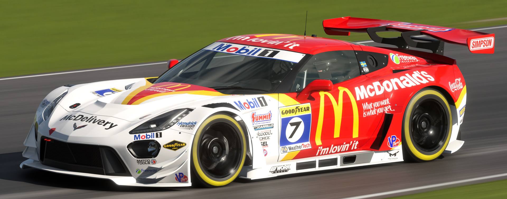 PSN: Knokkelman82 #corvette #mcdonalds #gt3
